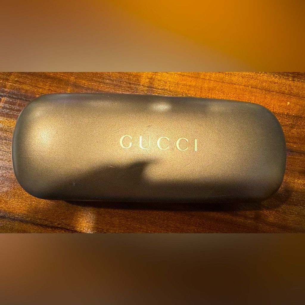 Gucci Gucci Gold Eyewear Case Size ONE SIZE - 1 Thumbnail