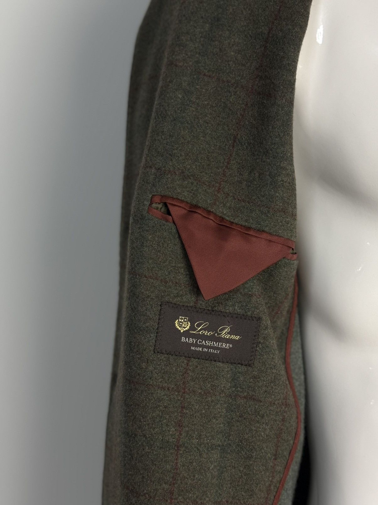 Loro Piana Loro Piana Baby Cashmere Jacket Suede Elbow Patches Voyager Size US L / EU 52-54 / 3 - 15 Thumbnail