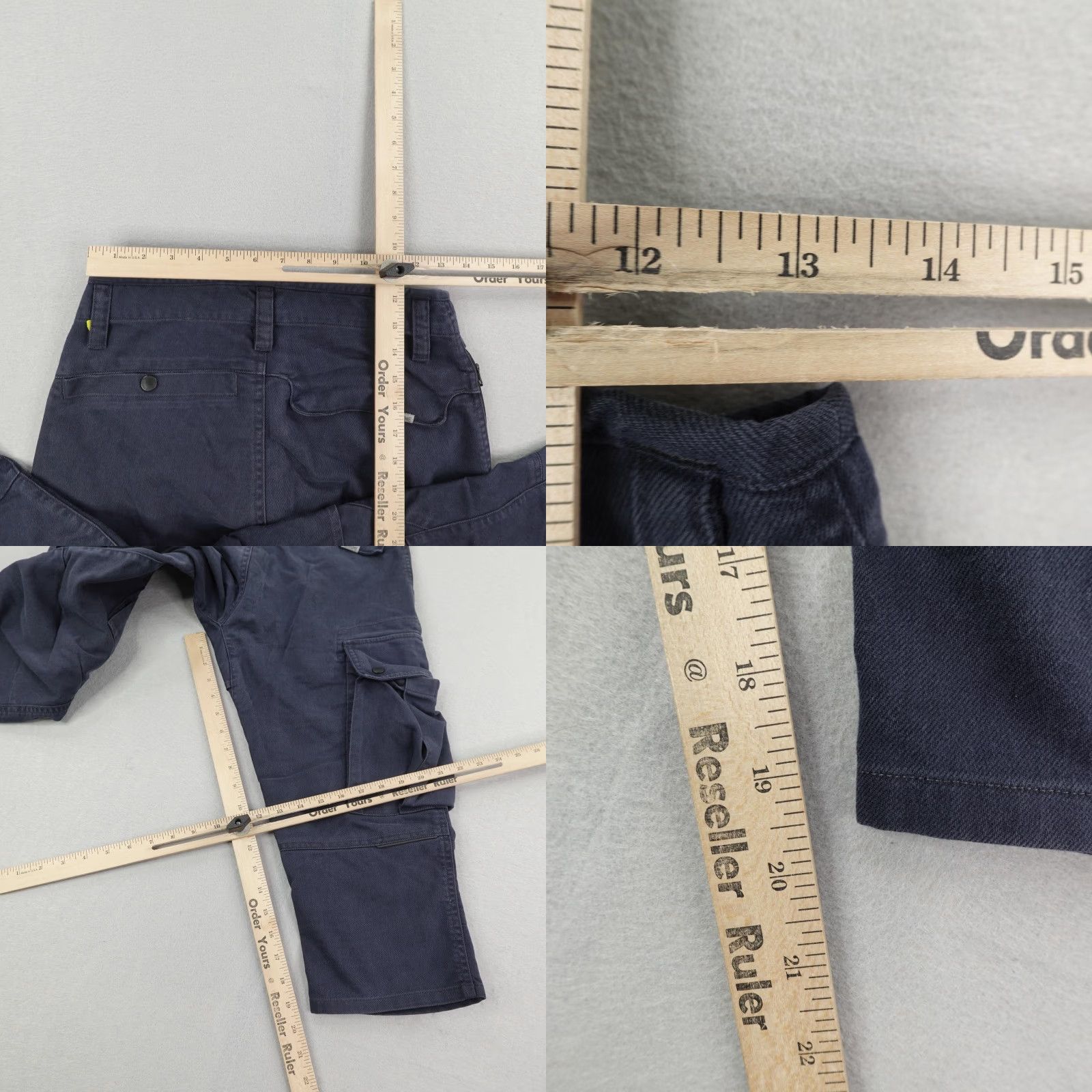 Vintage Chrome Industries Pants Mens 28 Dark Blue Capri Cargo Flexible Utility Outdoors Size US 28 / EU 44 - 8 Thumbnail