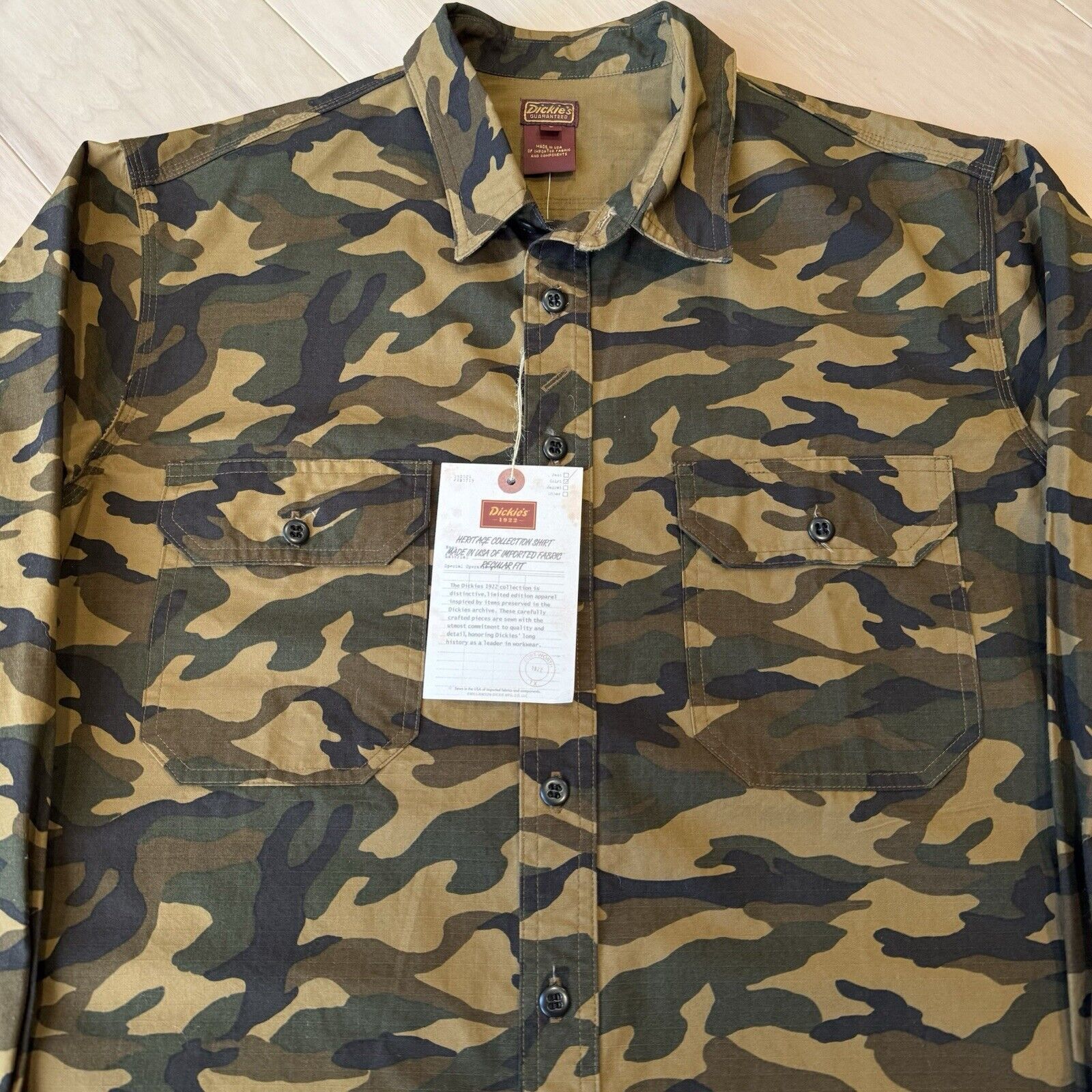 Dickies Dickies 1922 Shirt L Multicolor Button Up New York Archival Size US L / EU 52-54 / 3 - 3 Thumbnail