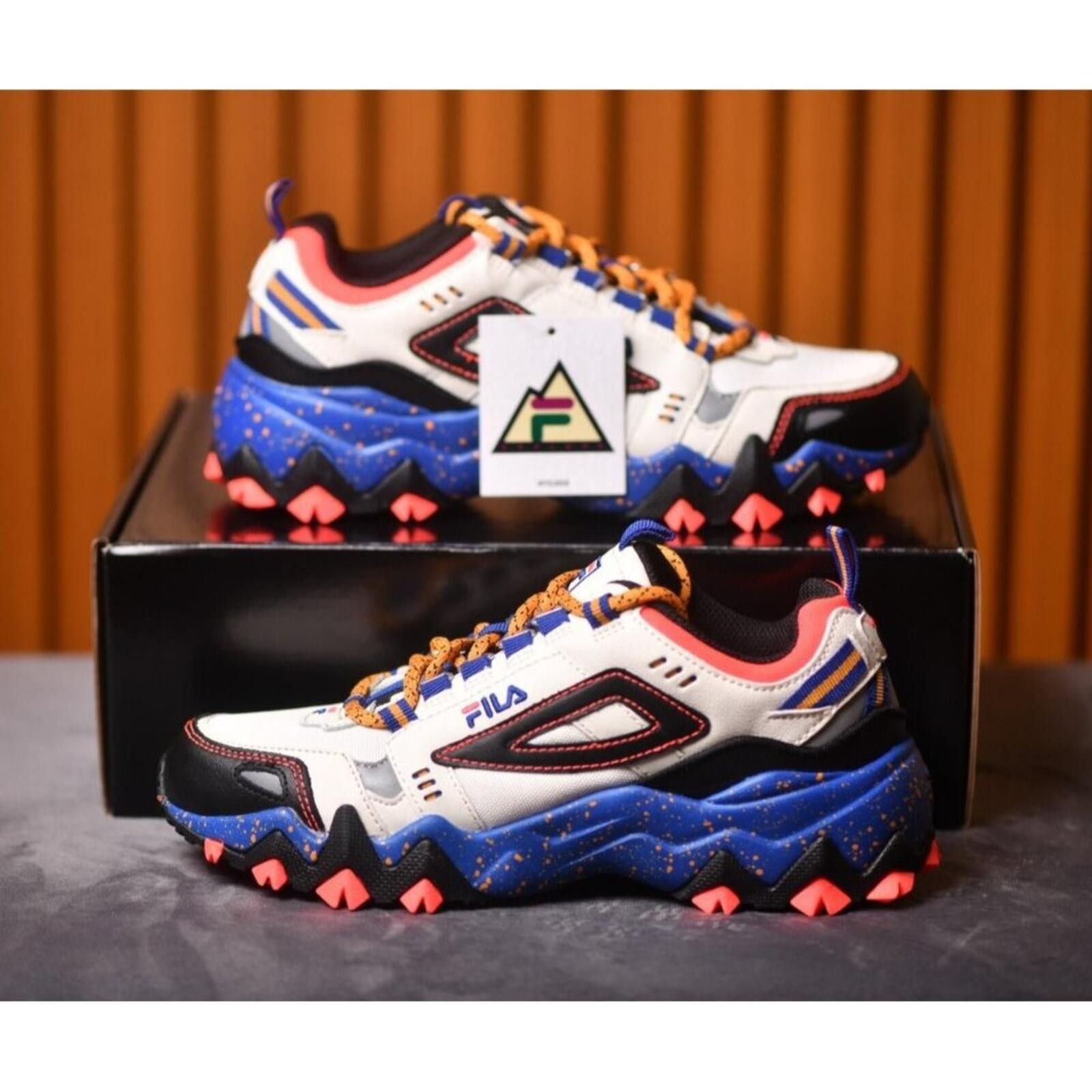 Fila Fila Oakmont TR | Silver Birch Mazarine | 5JM00949-117 Size US 6.5 / IT 36.5 - 3 Thumbnail