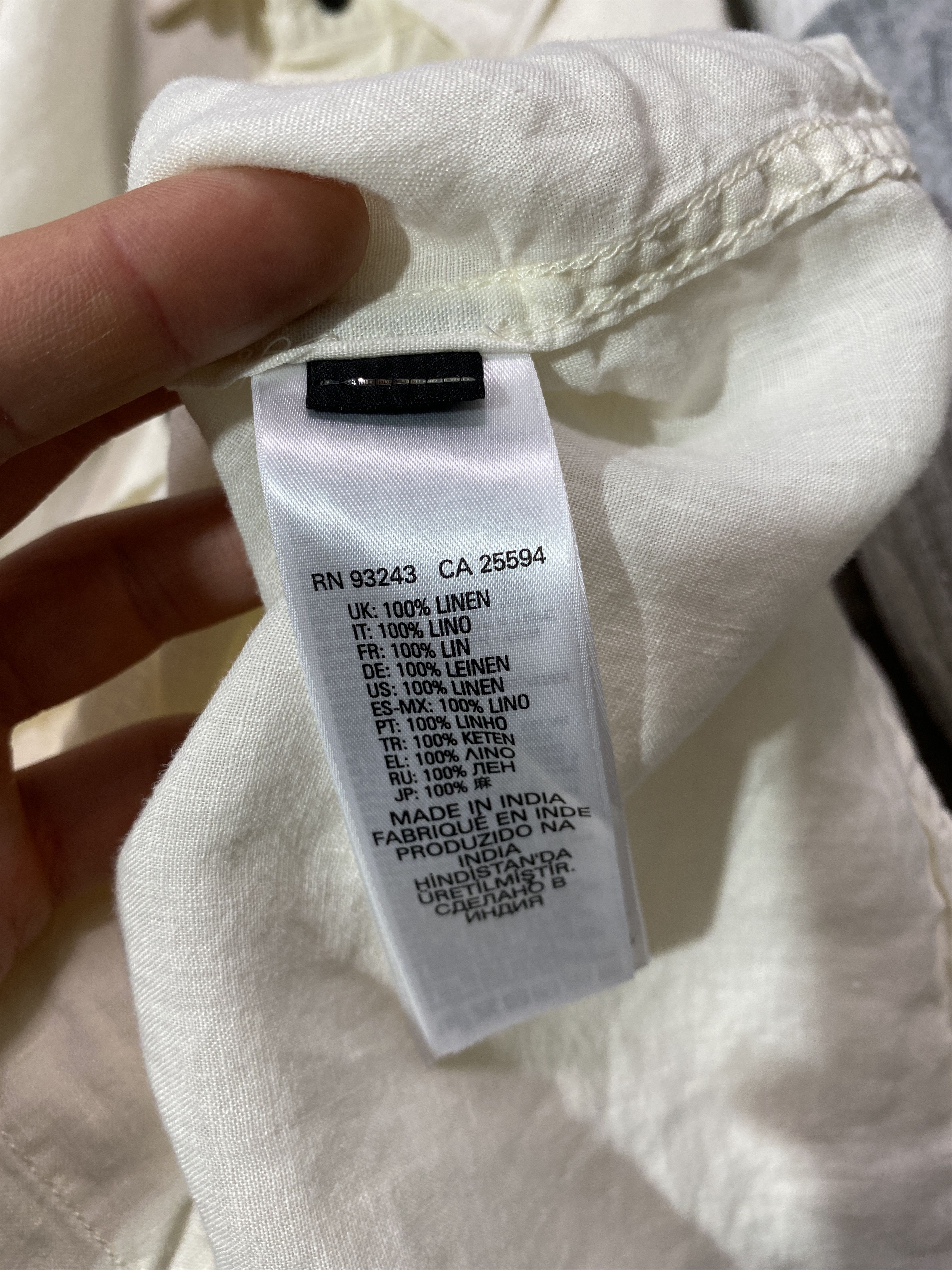 Diesel Diesel Linen Pocket Shirt Button Up Size US L / EU 52-54 / 3 - 4 Thumbnail