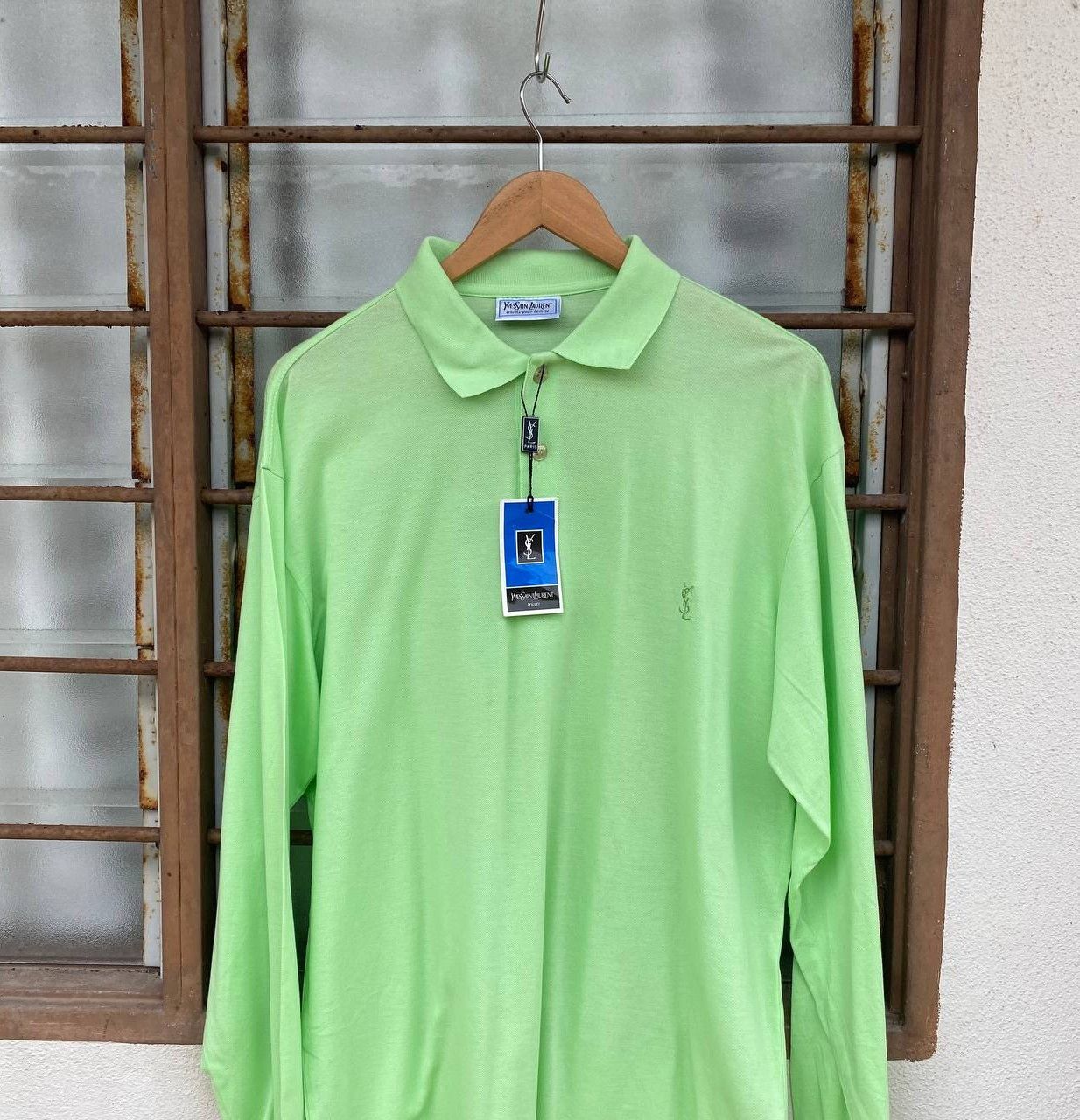 Yves Saint Laurent YSL YVES SAINT LAURENT VINTAGE POLO NWT MADE IN ITALY Size US M / EU 48-50 / 2 - 4 Thumbnail
