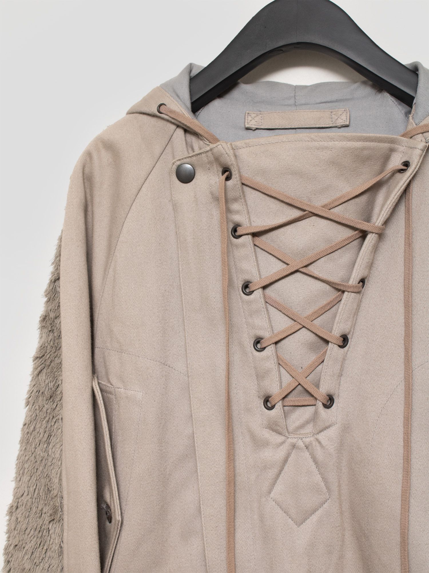 Maison MIHARA YASUHIRO Mihara Yasuhiro AW06 Runway Shaggy Hybrid Parka Size US S / EU 44-46 / 1 - 8 Thumbnail