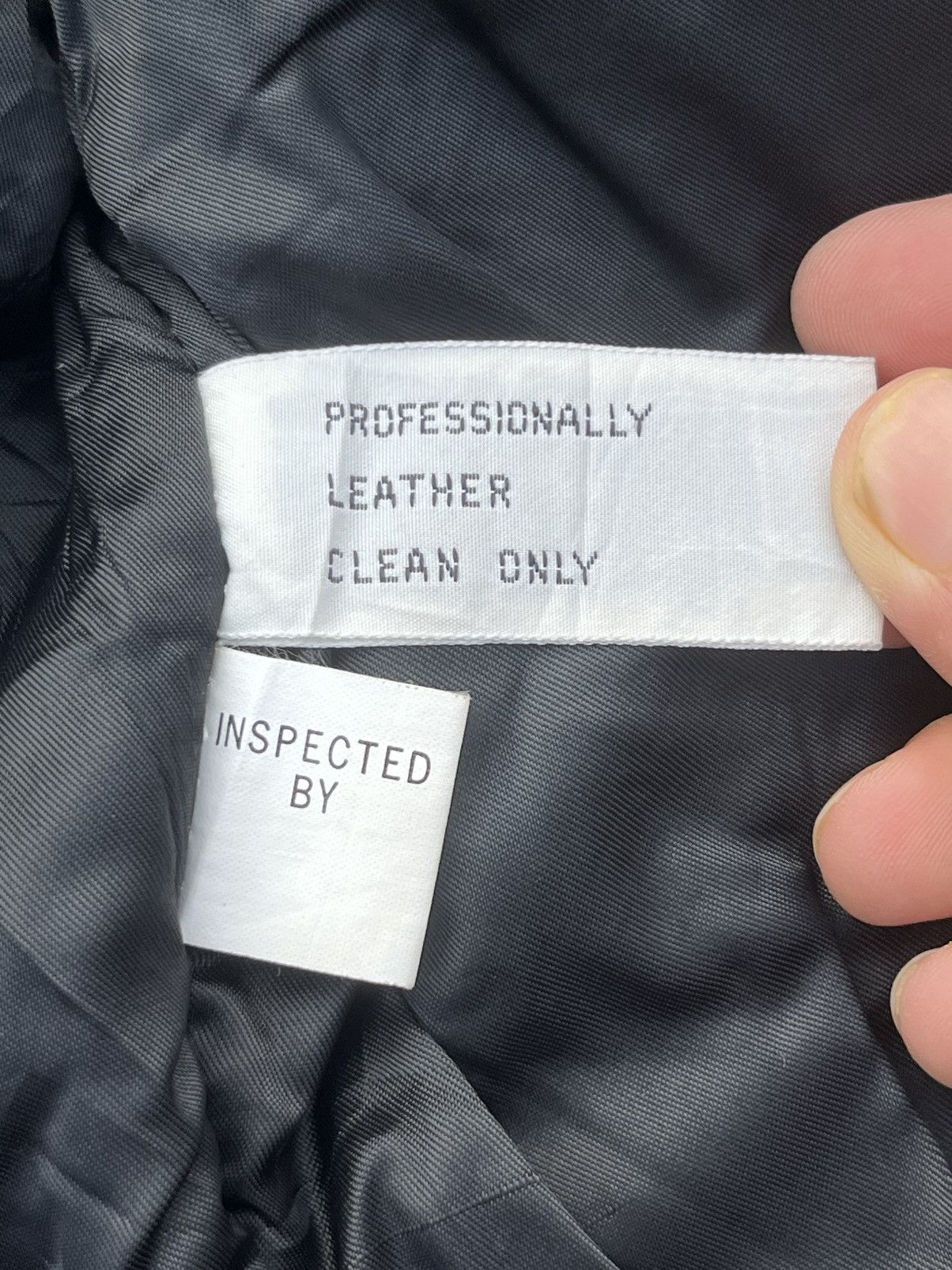 Michael Hoban × Vintage Vintage Michael Hoban Wheremi USA Big Flag Leather Jacket Size US L / EU 52-54 / 3 - 10 Thumbnail