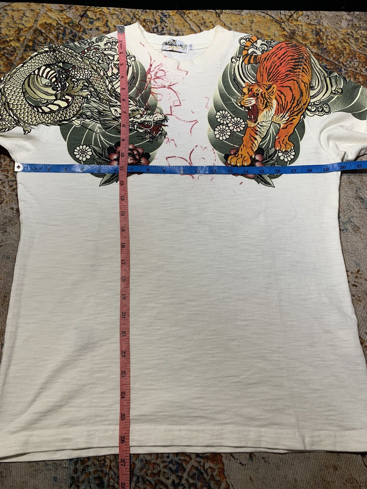 If Six Was Nine Vintage Karakuri Tamashi Dragon Sukajan Long Slevee Size US L / EU 52-54 / 3 - 6 Thumbnail