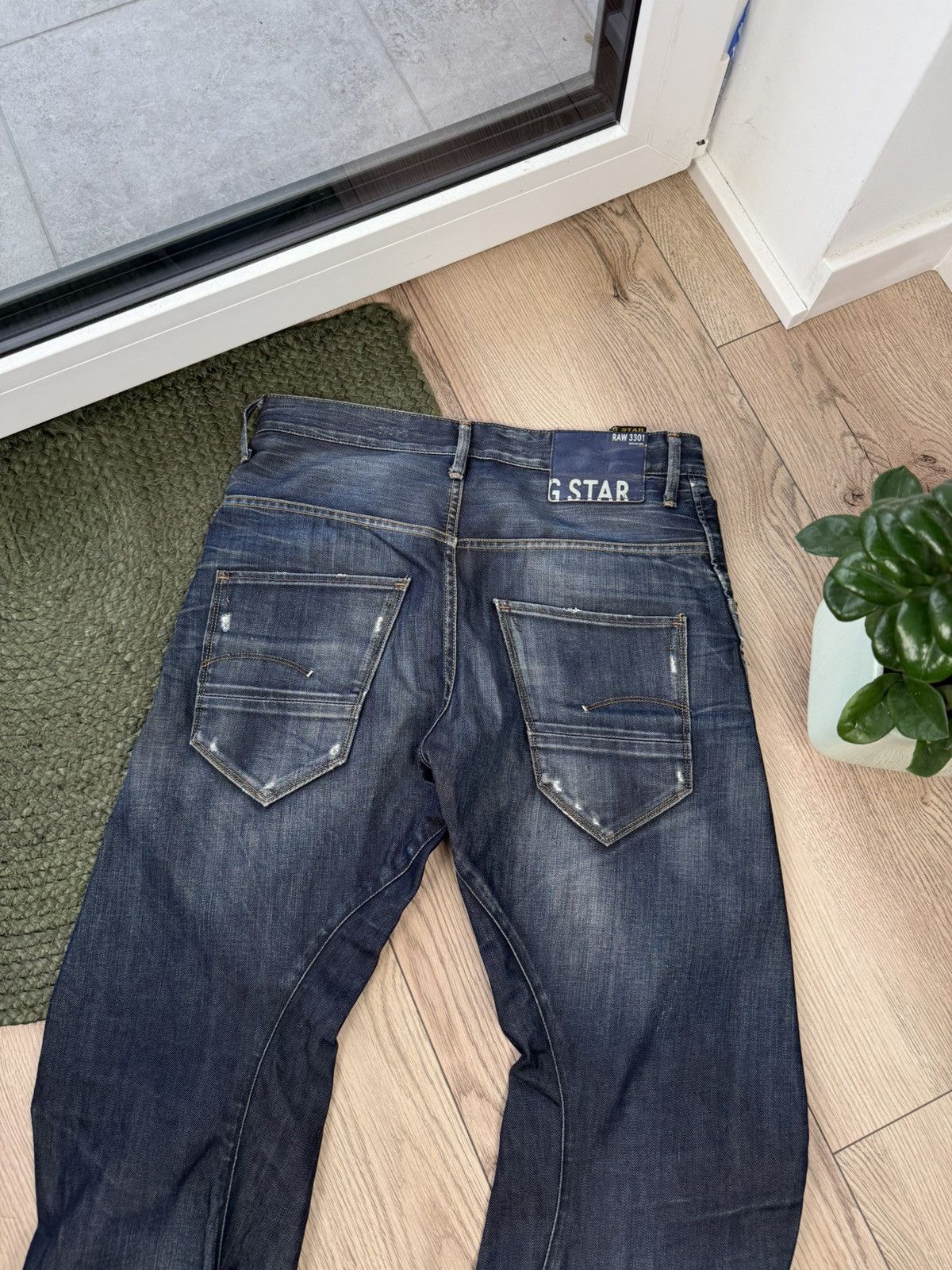G-Star × Vintage 31/32 Vintage Distressed G-Star Arc Raw 96 Jeans Denim Pants Size US 31 - 11 Thumbnail