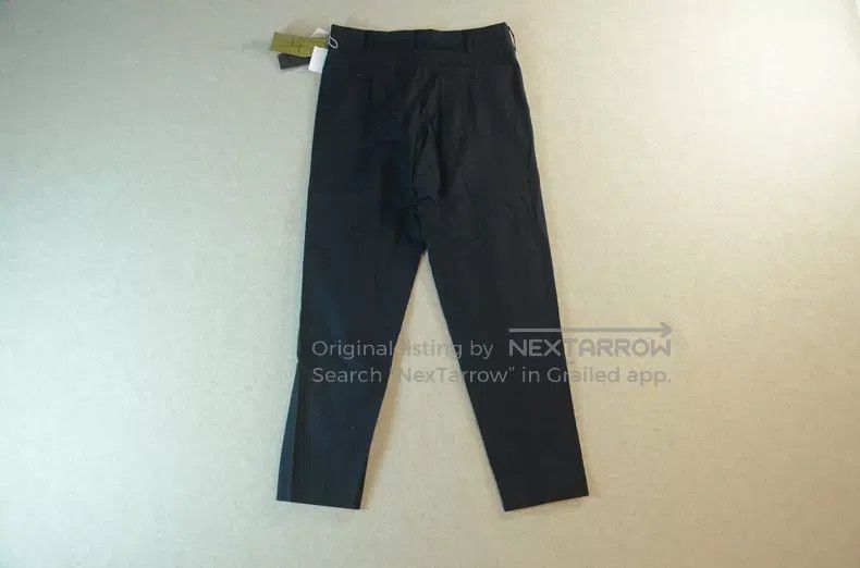 Other Yohji Yamamoto size 2 Black Scandal embroidered slacks pant Size US 28 / EU 44 - 6 Thumbnail