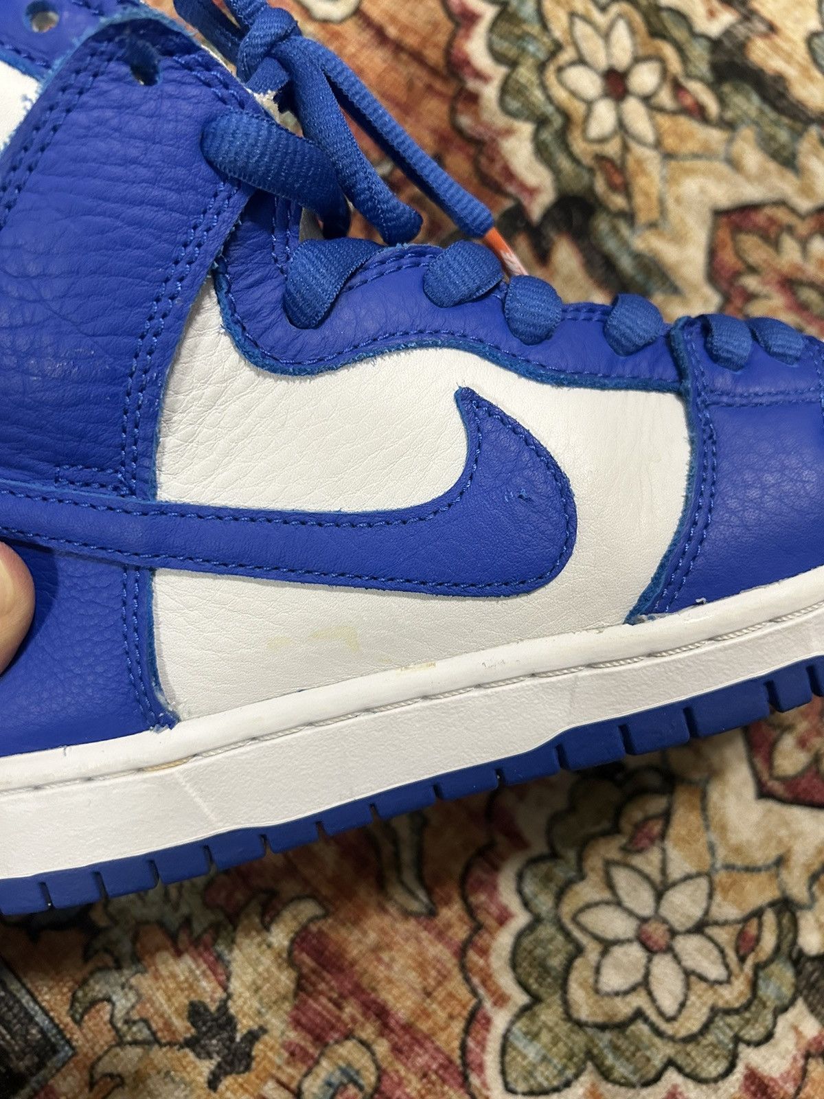Nike SB Nike SB Dunk High Orange Label Varsity Royal Size US 9 / EU 42 - 10 Thumbnail