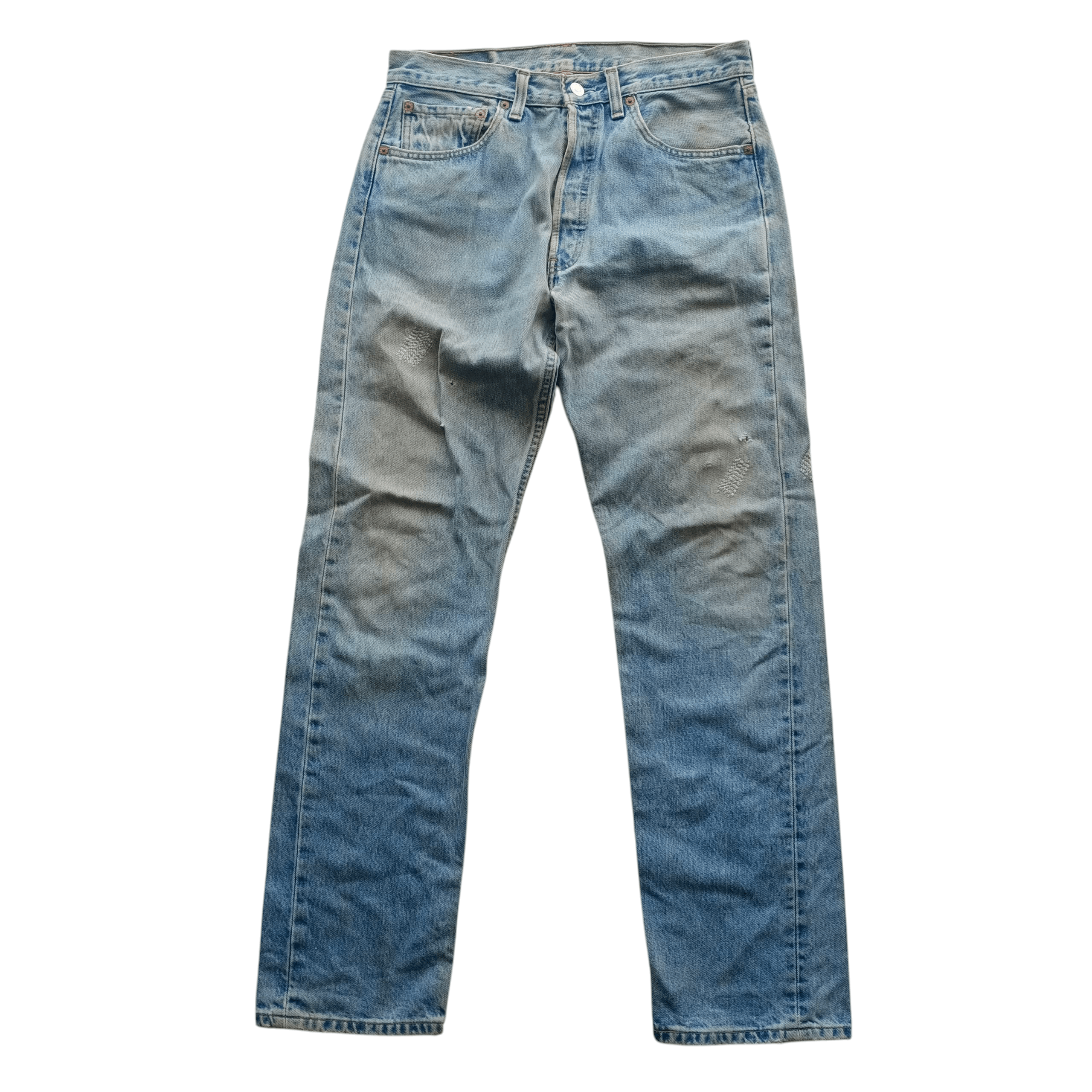 Levi's Vintage Levis 501 Canada Distressed Denim Jeans USA big E Size US 32 / EU 48 - 1 Thumbnail