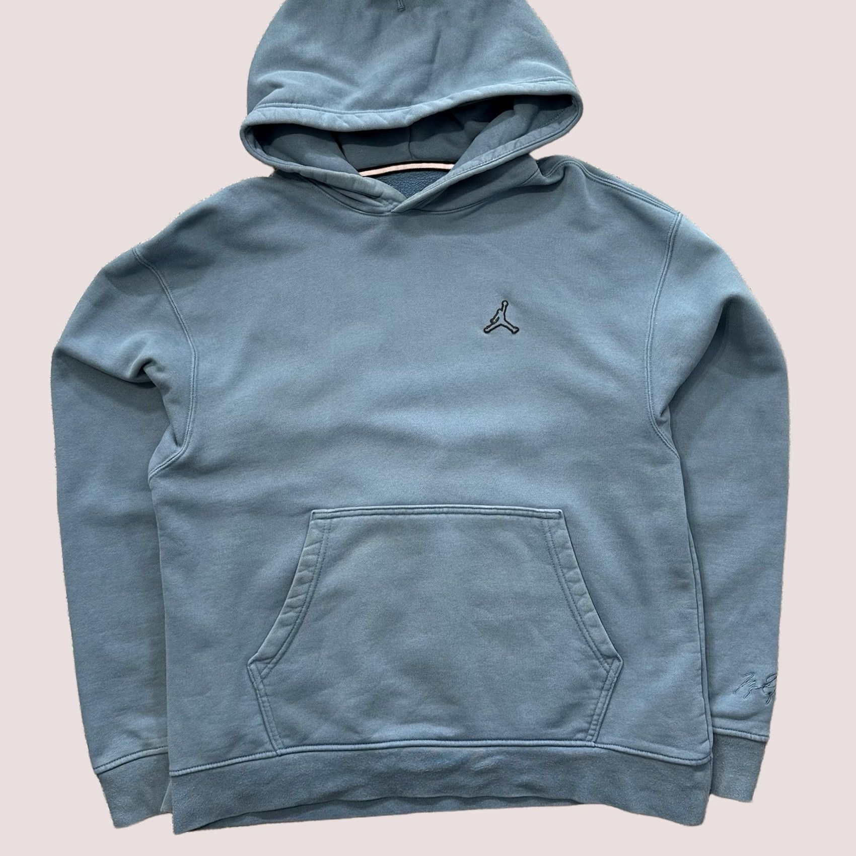 Nike Nike Jordan Pullover Hoodie Mens M Washed Blue DA9818 415 Nike Jordan Size US M / EU 48-50 / 2 - 1 Thumbnail