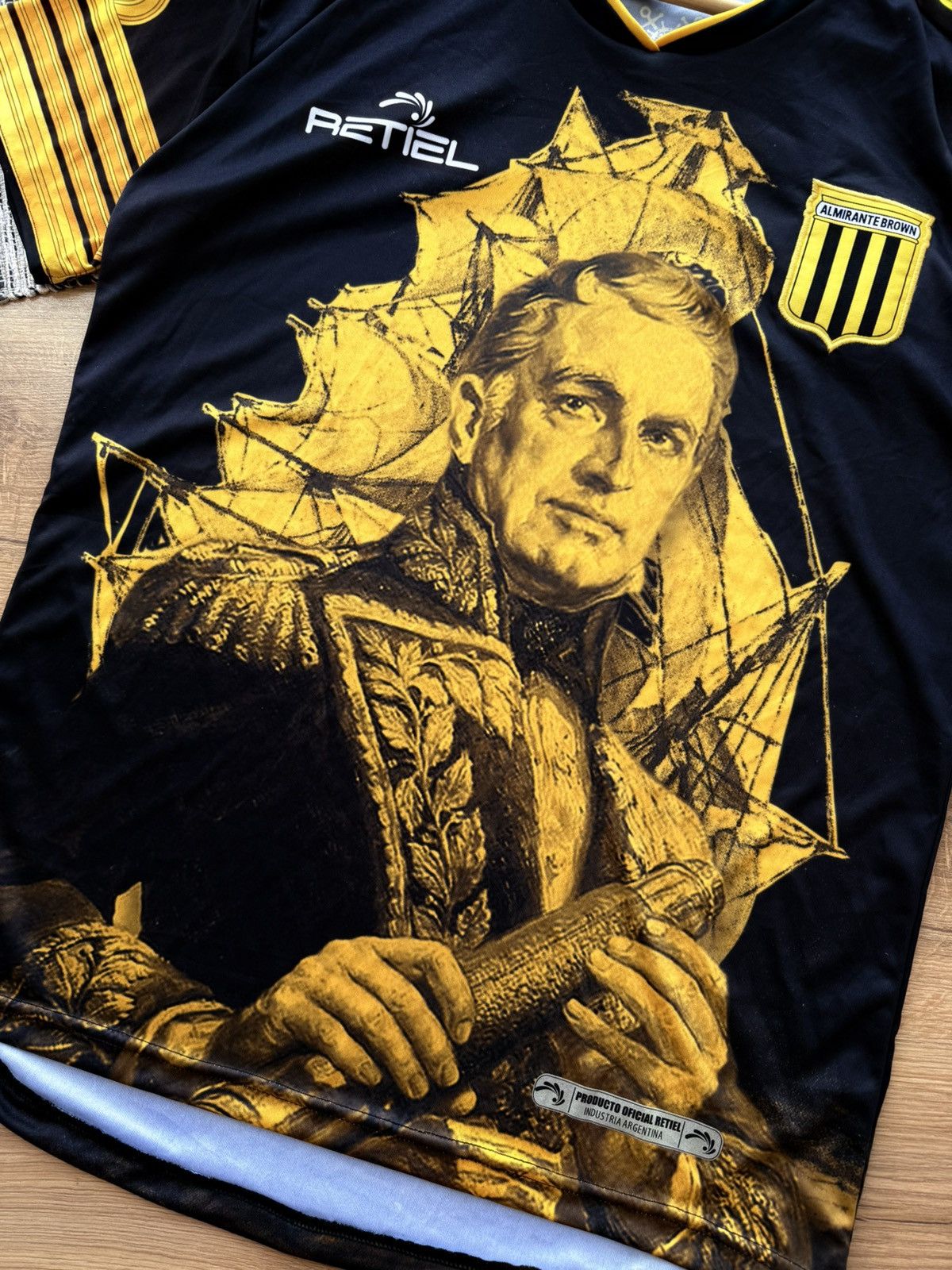 Adidas Retiel Club Almirante Brown Soocer Football Jersey Sz M Size US M / EU 48-50 / 2 - 3 Thumbnail