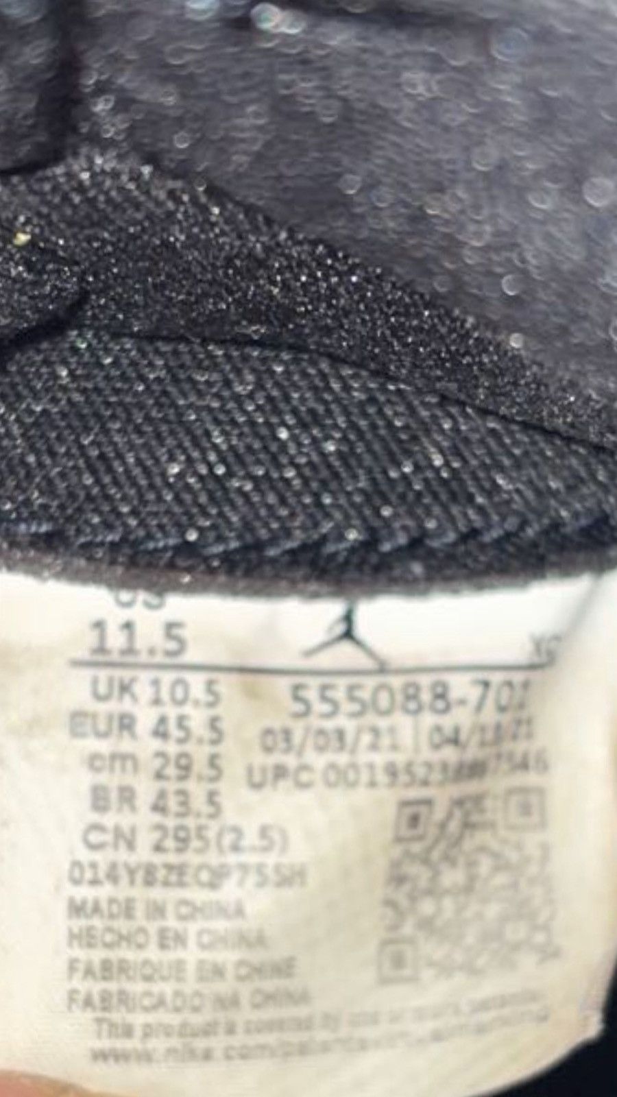 Jordan Brand Jordan 1 OG ‘Pollen’ Size US 11.5 / EU 44-45 - 6 Thumbnail