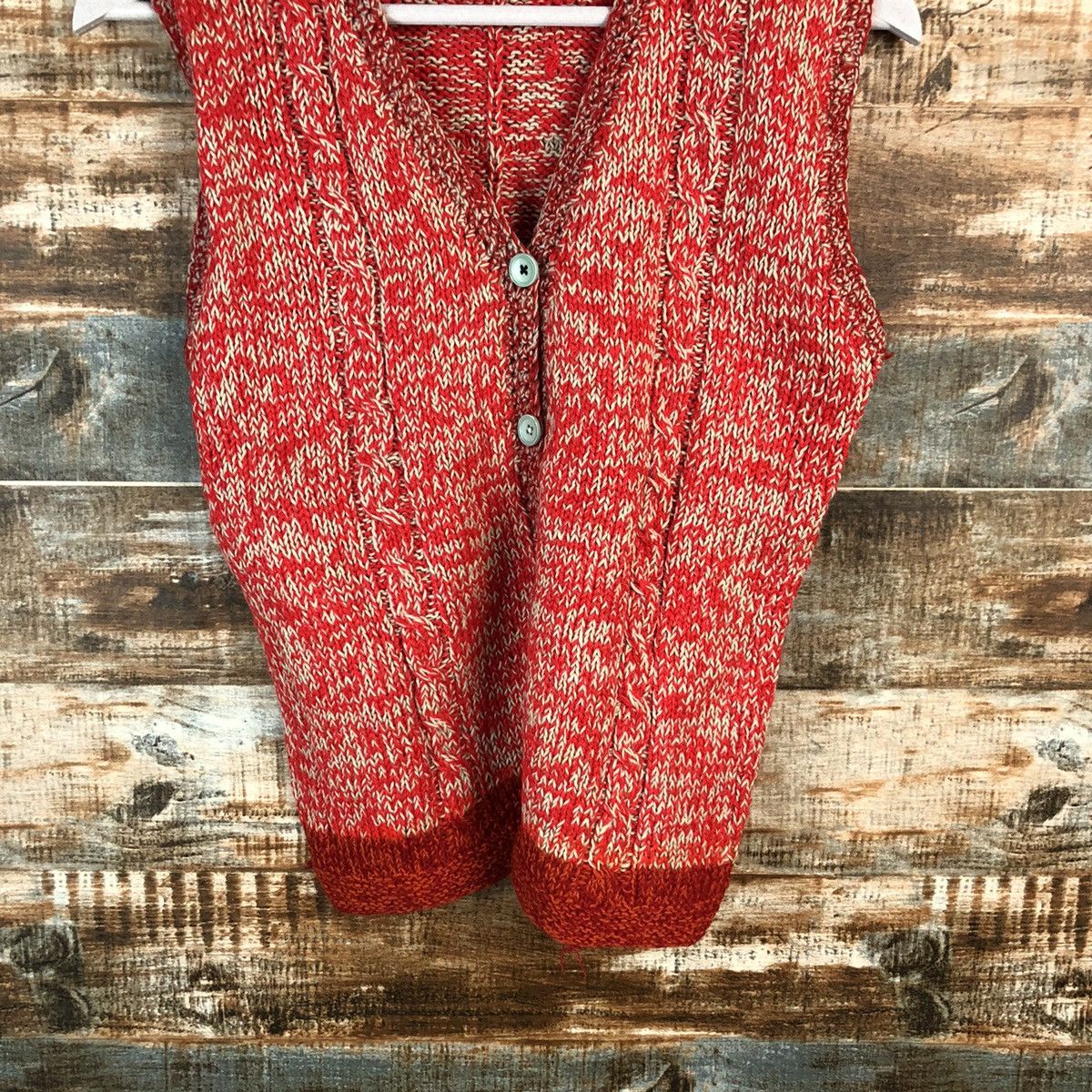 Japanese Brand Japanese Brand Red Vest #A1551 Size XS / US 0-2 / IT 36-38 - 6 Thumbnail