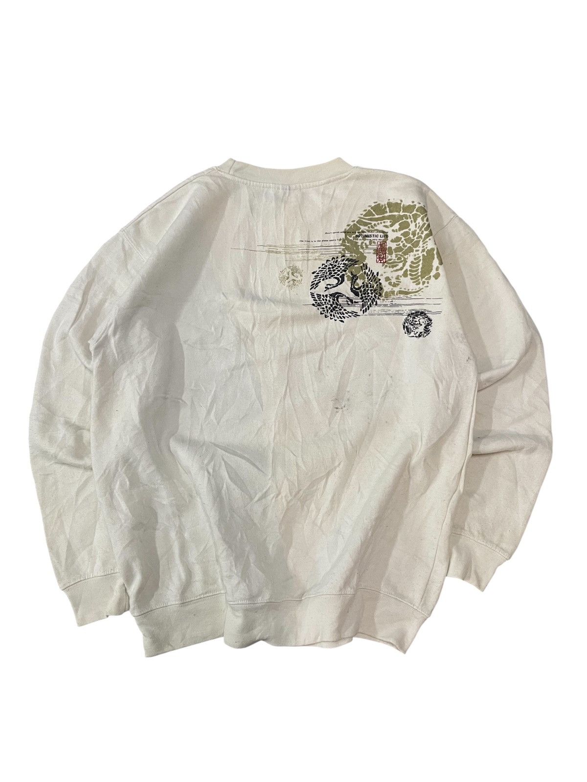 Bullet Noise Bullet Noise Optimise Life Graphic Sweatshirt Size US L / EU 52-54 / 3 - 11 Thumbnail