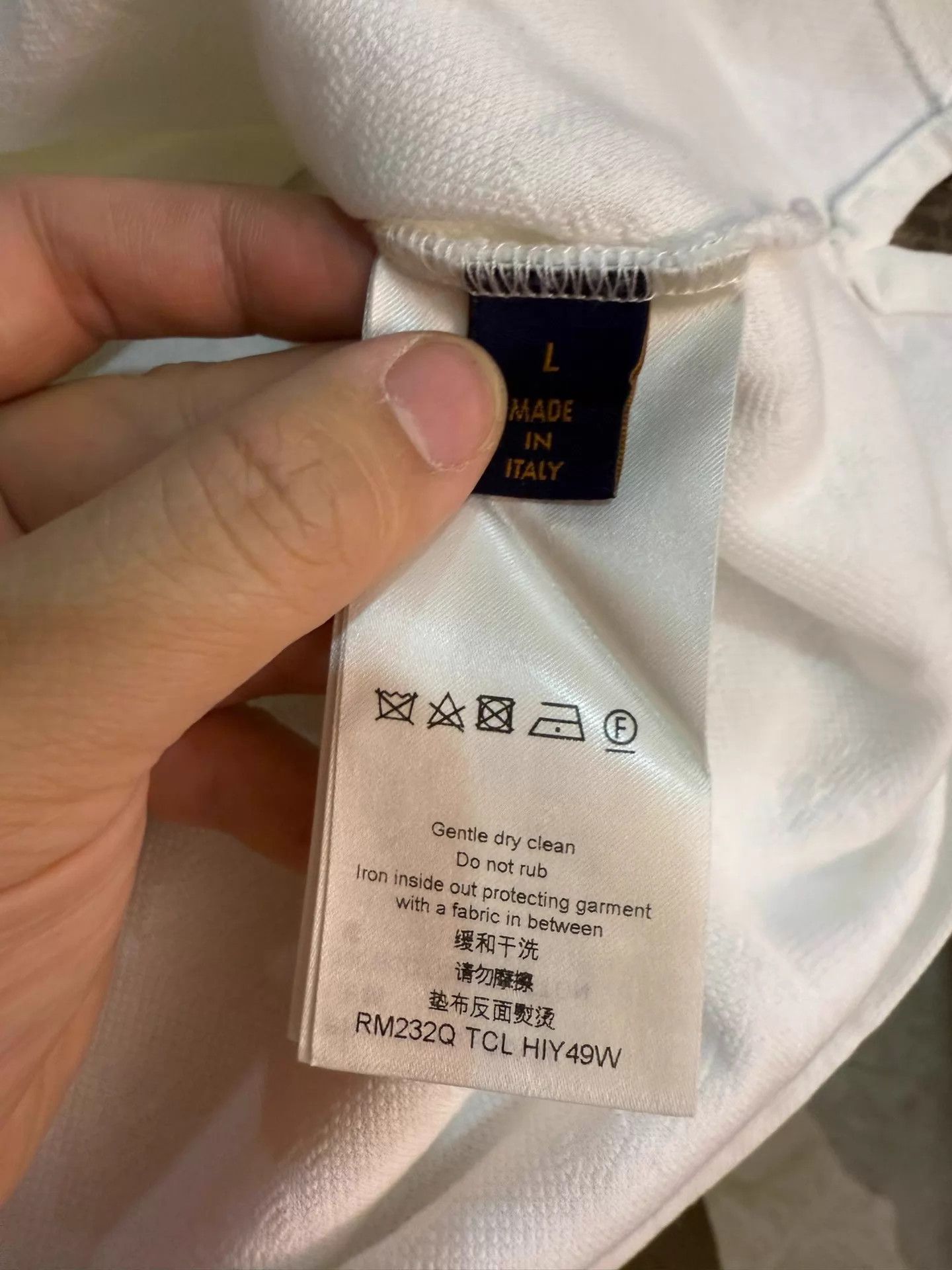 Louis Vuitton LV Monogram Allover Logo T-Shirt L Italy Size US L / EU 52-54 / 3 - 6 Thumbnail