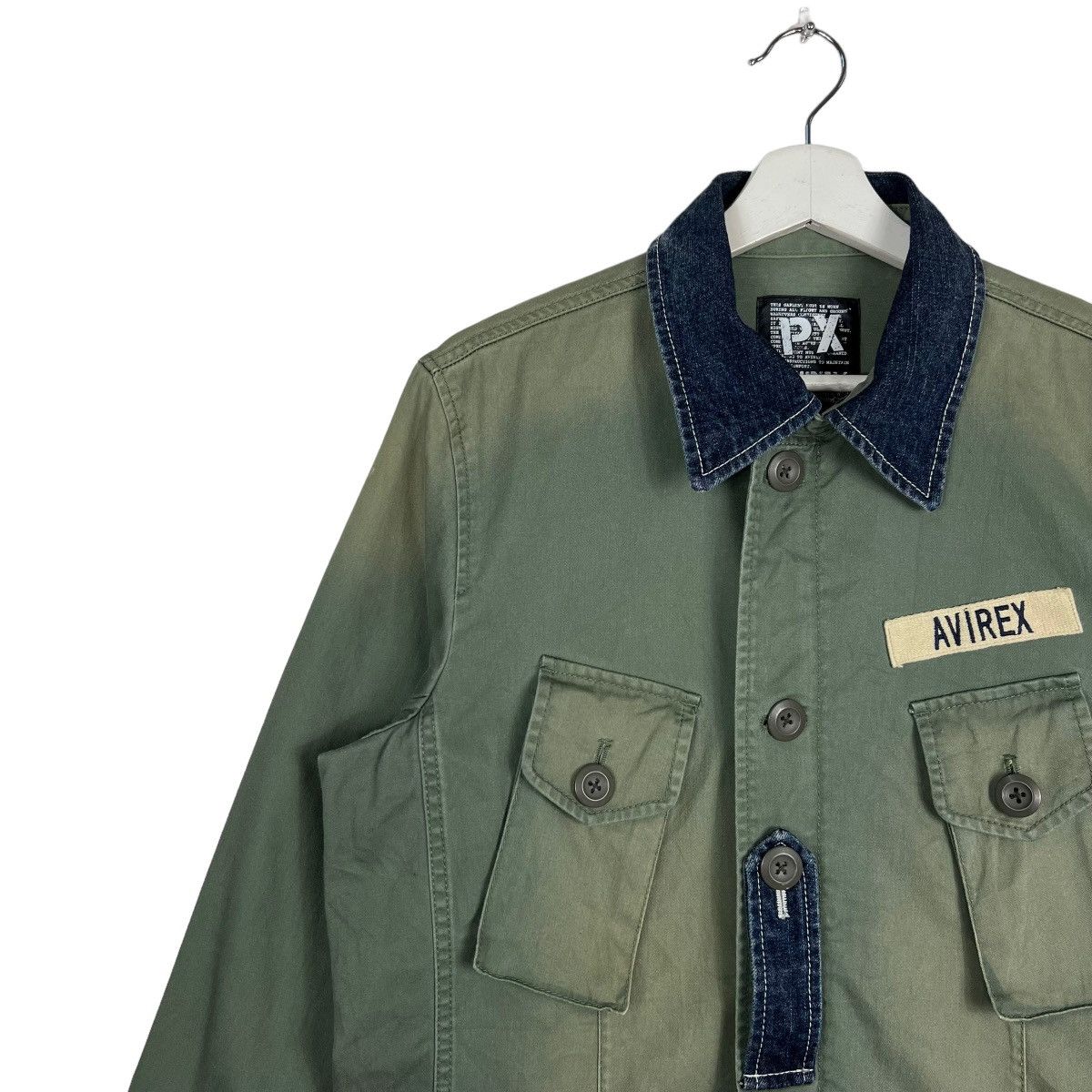 Avirex 🔥 AVIREX REBUILD MILITARY JACKET Size US L / EU 52-54 / 3 - 7 Thumbnail