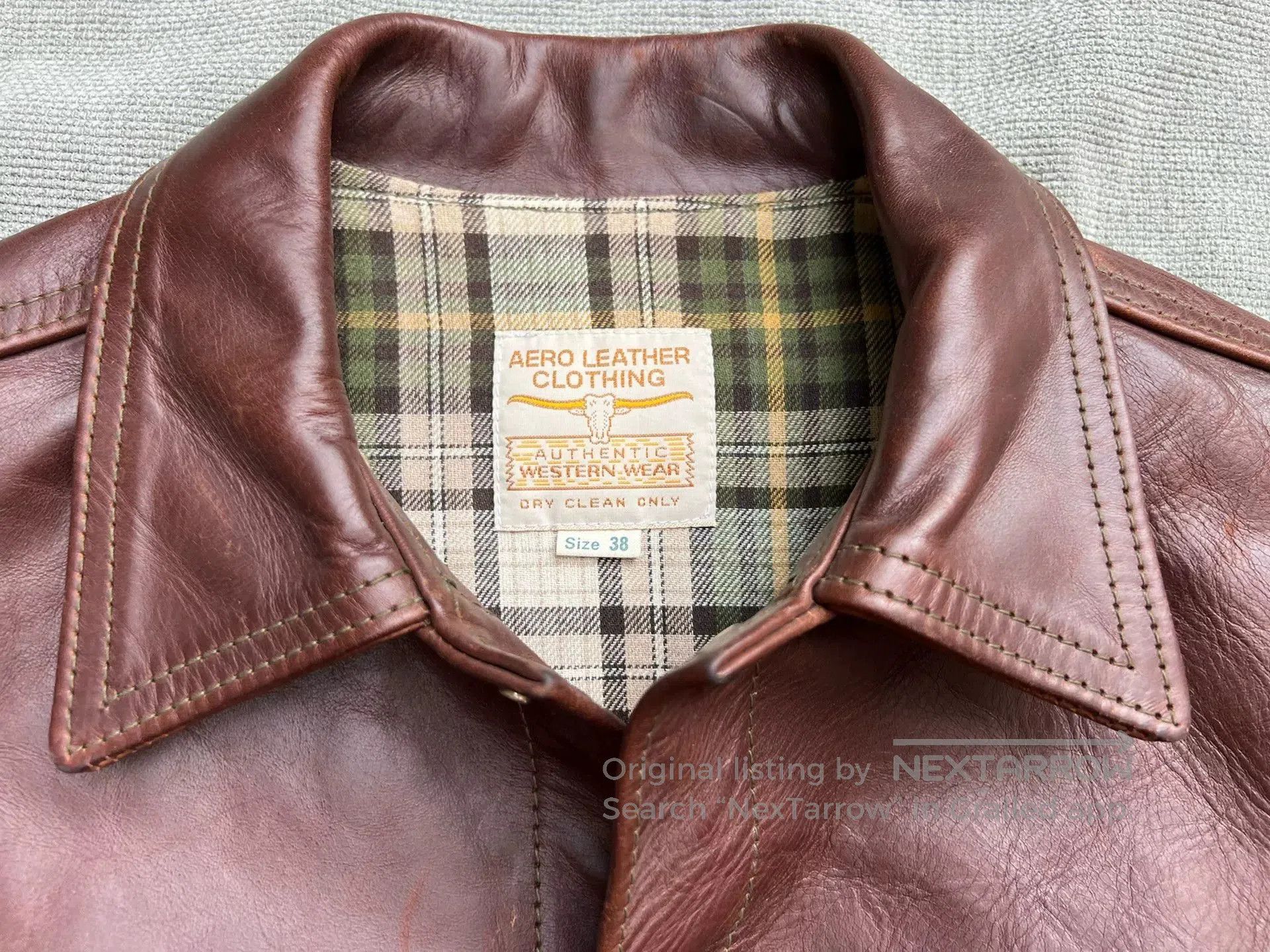 Aero Leathers Aero Leather Brown Custom Jacket. Size US M / EU 48-50 / 2 - 2 Thumbnail