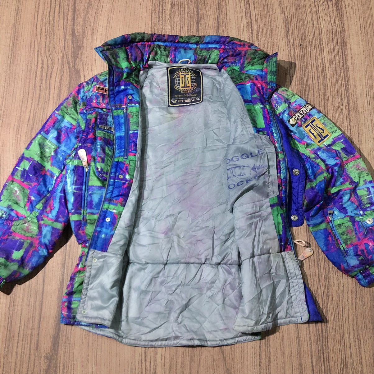 Phenix Vintage Phenix Ski Jacket Multicolour Painted Jacket Size US XL / EU 56 / 4 - 13 Thumbnail