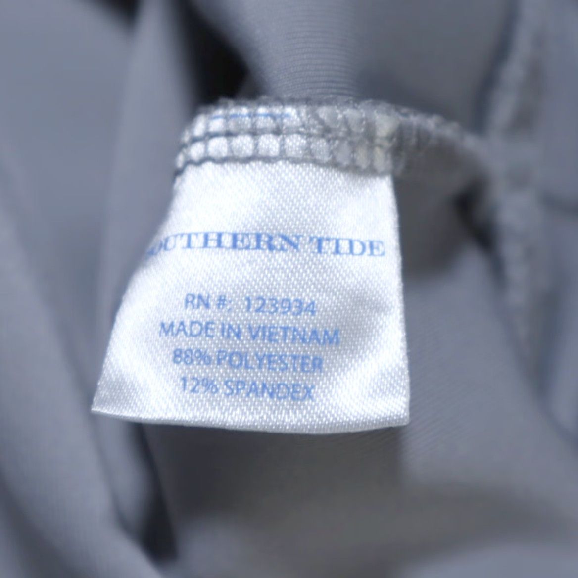 Southern Tide Southern Tide Perth Pullover Shirt Gray Men S Mock Long Sleeve Sweatshirt High Stretch Pullover Size US S / EU 44-46 / 1 - 7 Thumbnail