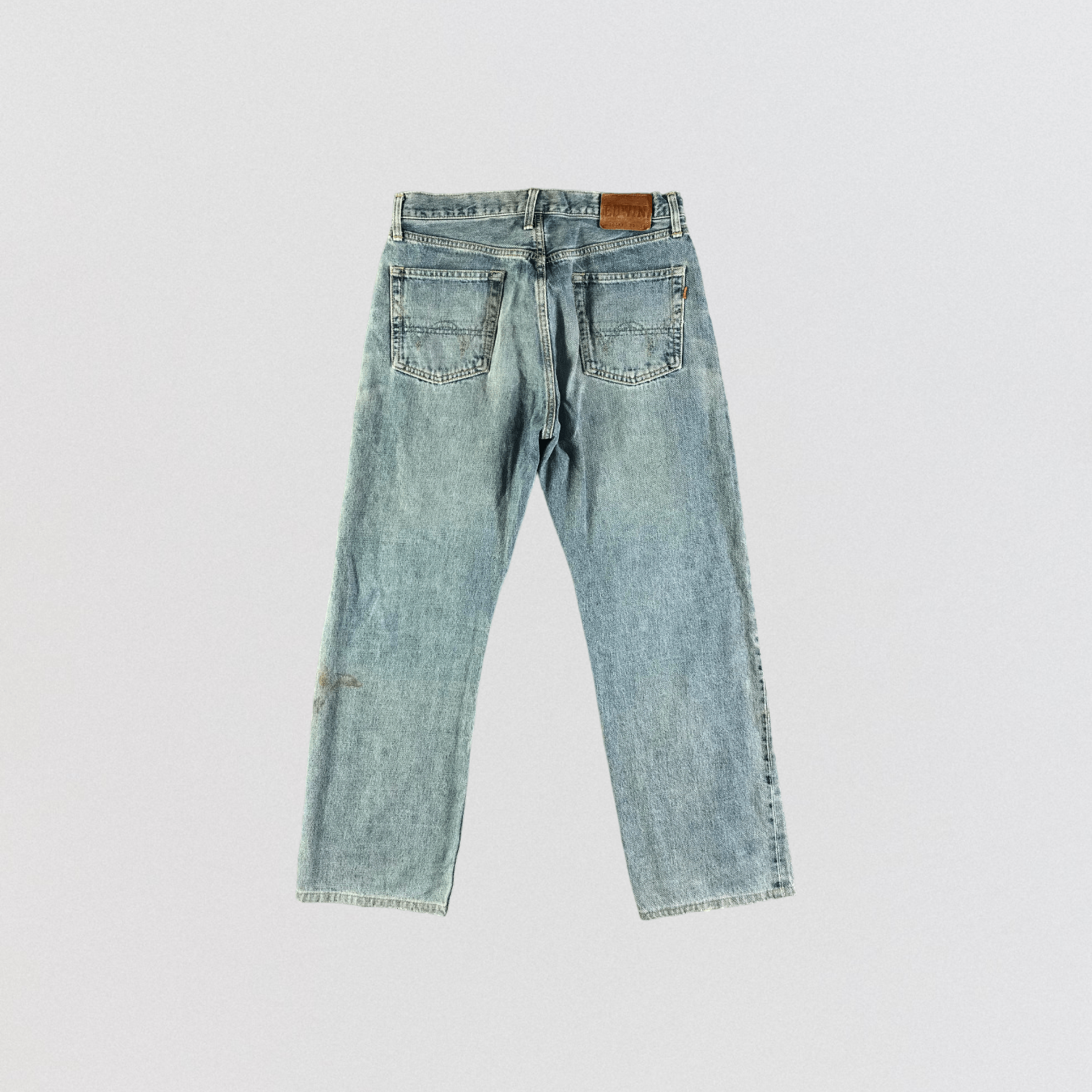 Edwin Vintage Light Wash Edwin 505 Selvedge Jeans-JM3558 Size US 32 / EU 48 - 2 Thumbnail