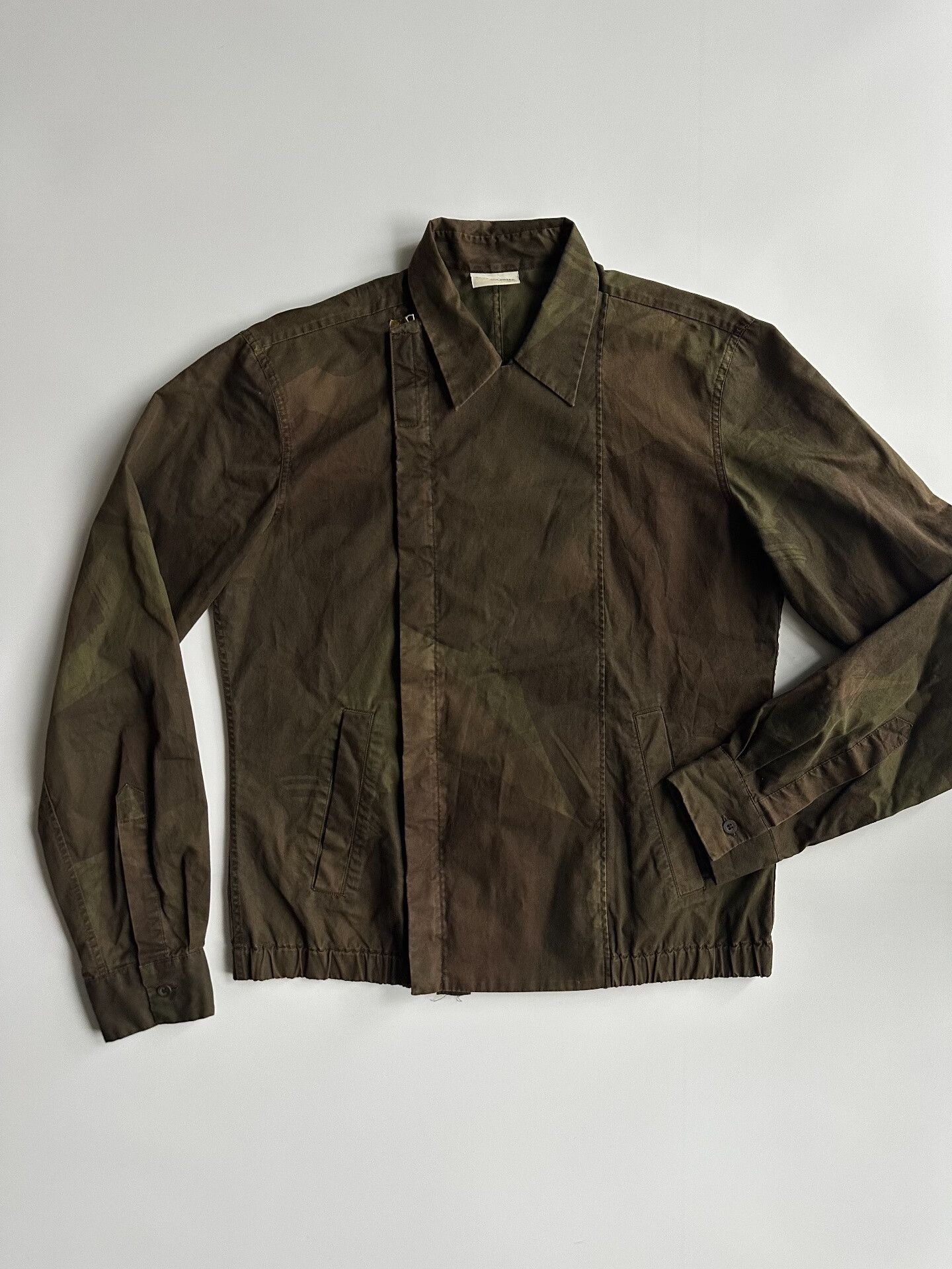 Dries Van Noten DRIES VAN NOTEN Camouflage Napoleon shirt jacket| Size US S / EU 44-46 / 1 - 1 Thumbnail