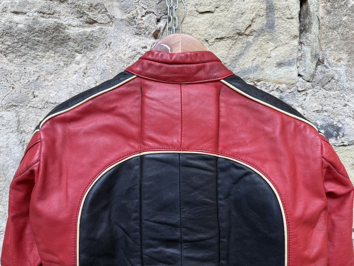 Vintage Vintage 90s Motorcycle Leather Biker Cafe Racer Jacket Size US M / EU 48-50 / 2 - 12 Thumbnail