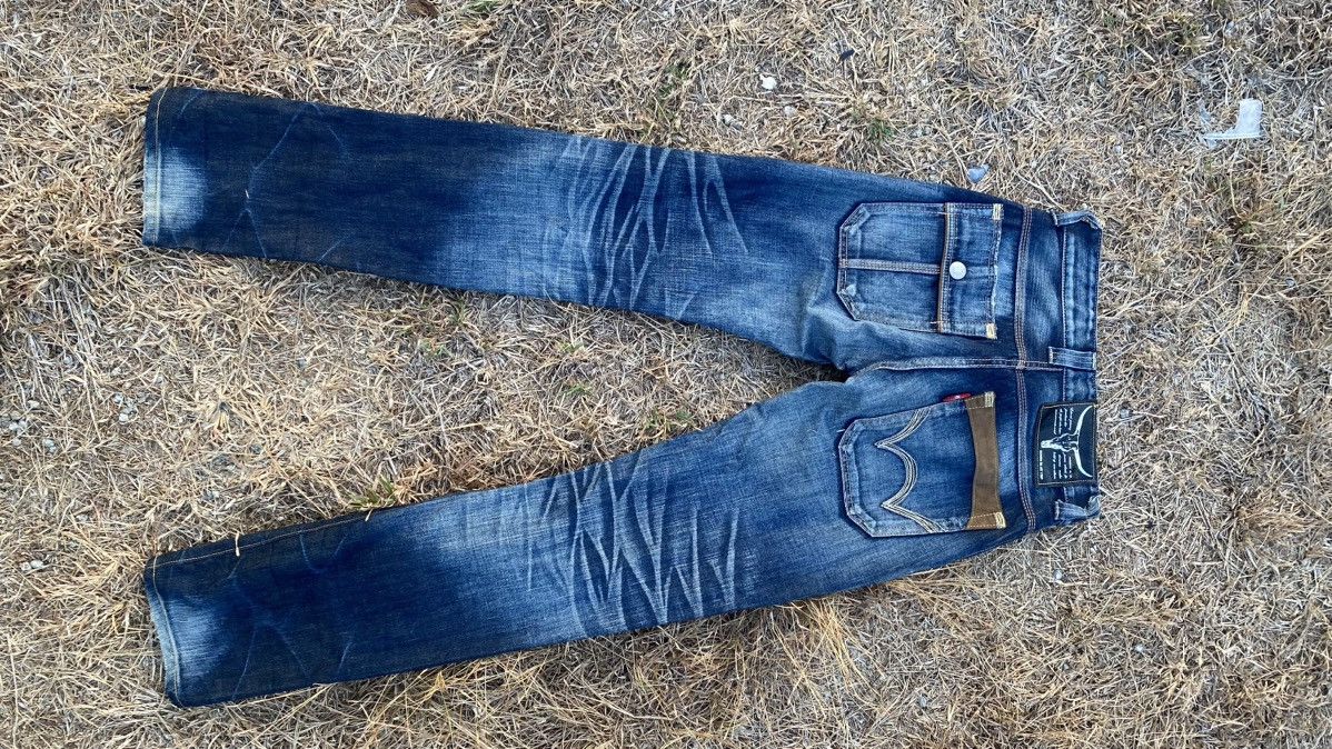 Edwin Edwin Blue Trip Jeans Front Pocket Nice Design Size US 29 - 12 Thumbnail