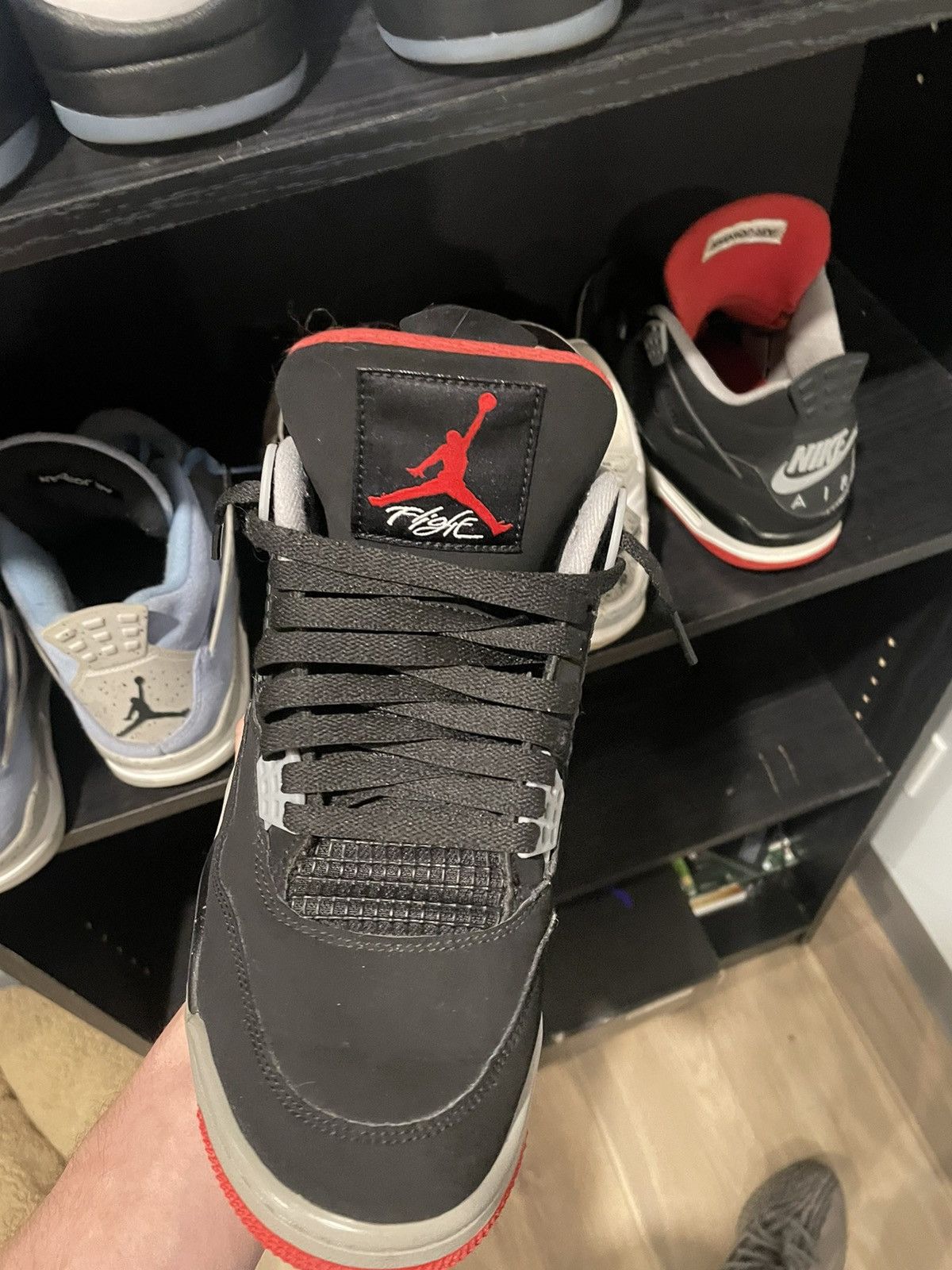 Jordan Brand Jordan 4 bred size 9 with box Size US 9 / EU 42 - 6 Thumbnail
