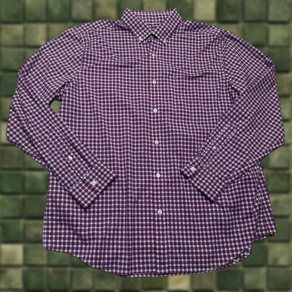 Vineyard Vines Vineyard Vines Performance Button-Up Shirt Mens XL Red Check Classic Shirt Size US XL / EU 56 / 4 - 1 Thumbnail