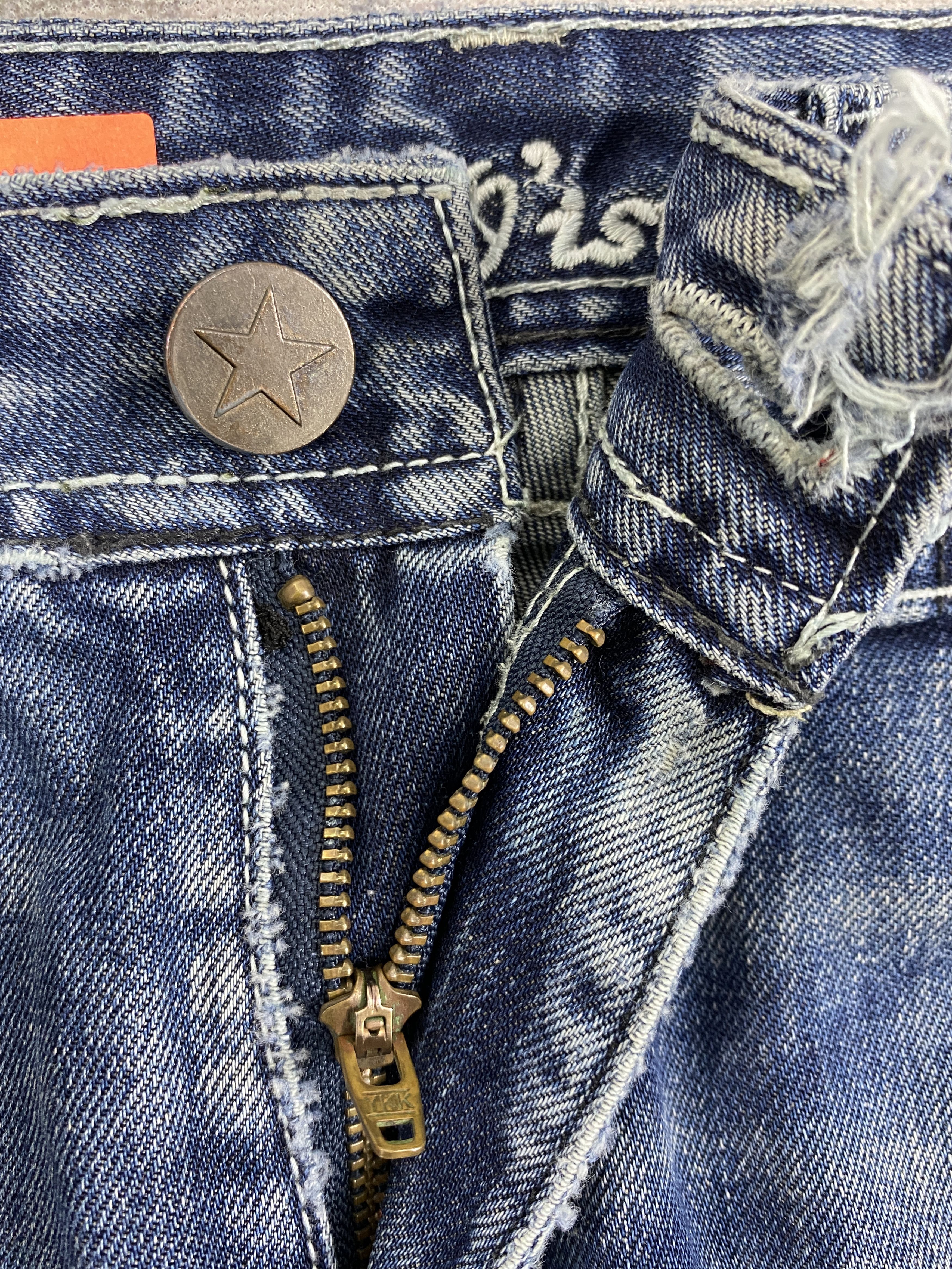 Hysteric Glamour 💥Binding Offer💥Vintage Jo'ism Jeans 32x30.5 Denim- JN3670 Size US 32 / EU 48 - 6 Thumbnail