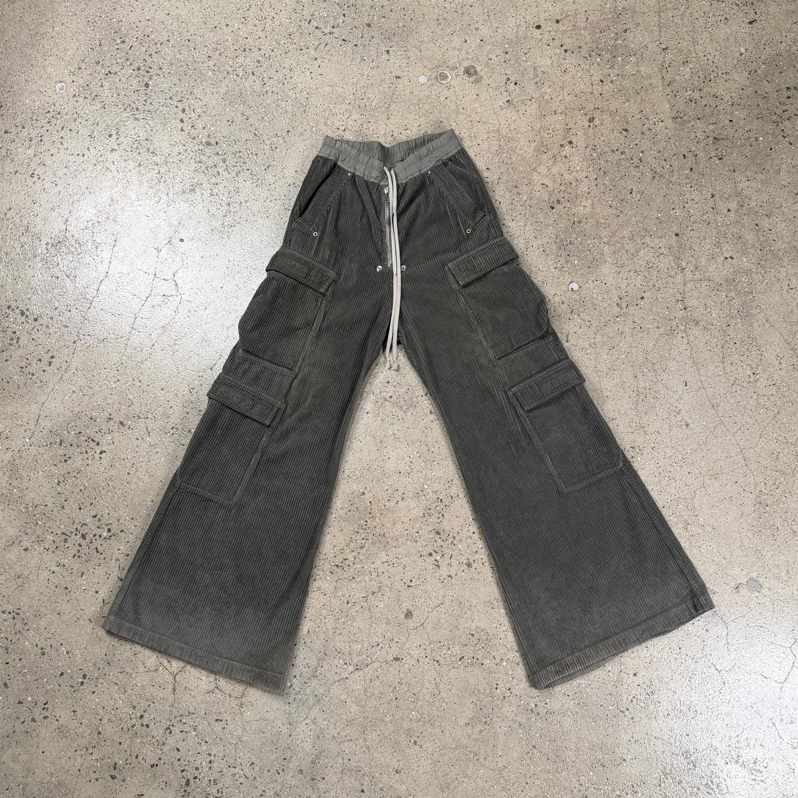 Rick Owens Rick Owens Bela Corduroy Cargo Pants Size US 28 / EU 44 - 1 Thumbnail
