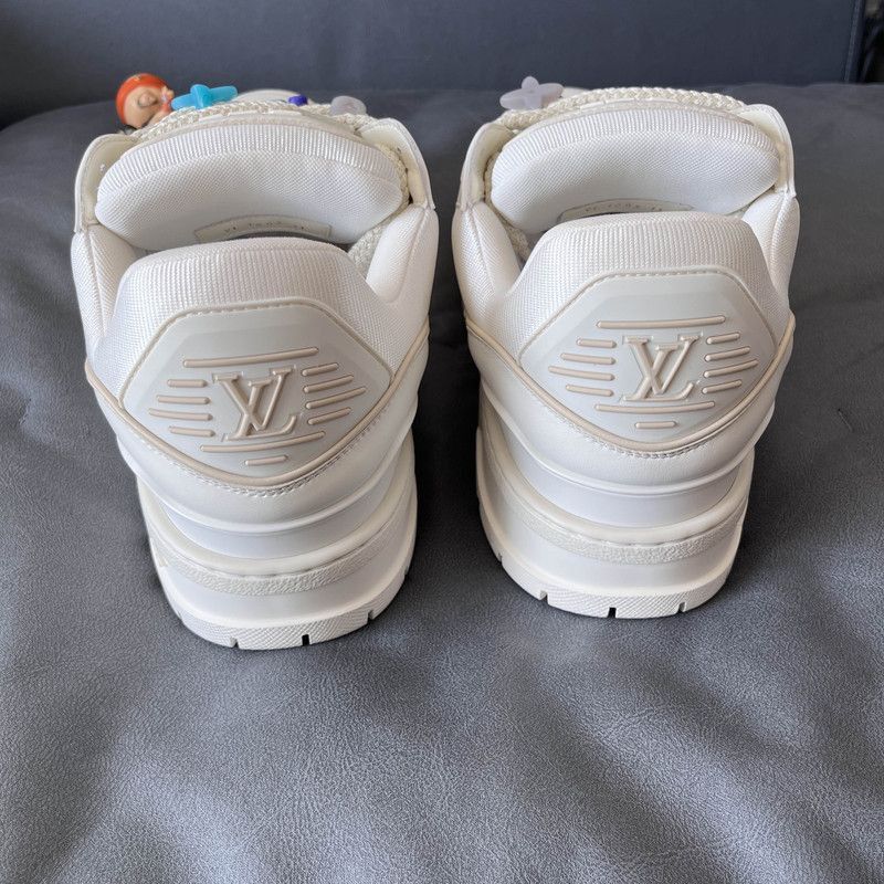 Louis Vuitton Louis Vuitton Trainer Maxi Low-Top Fashion Sneakers -2508 Size US 11 / EU 44 - 3 Thumbnail