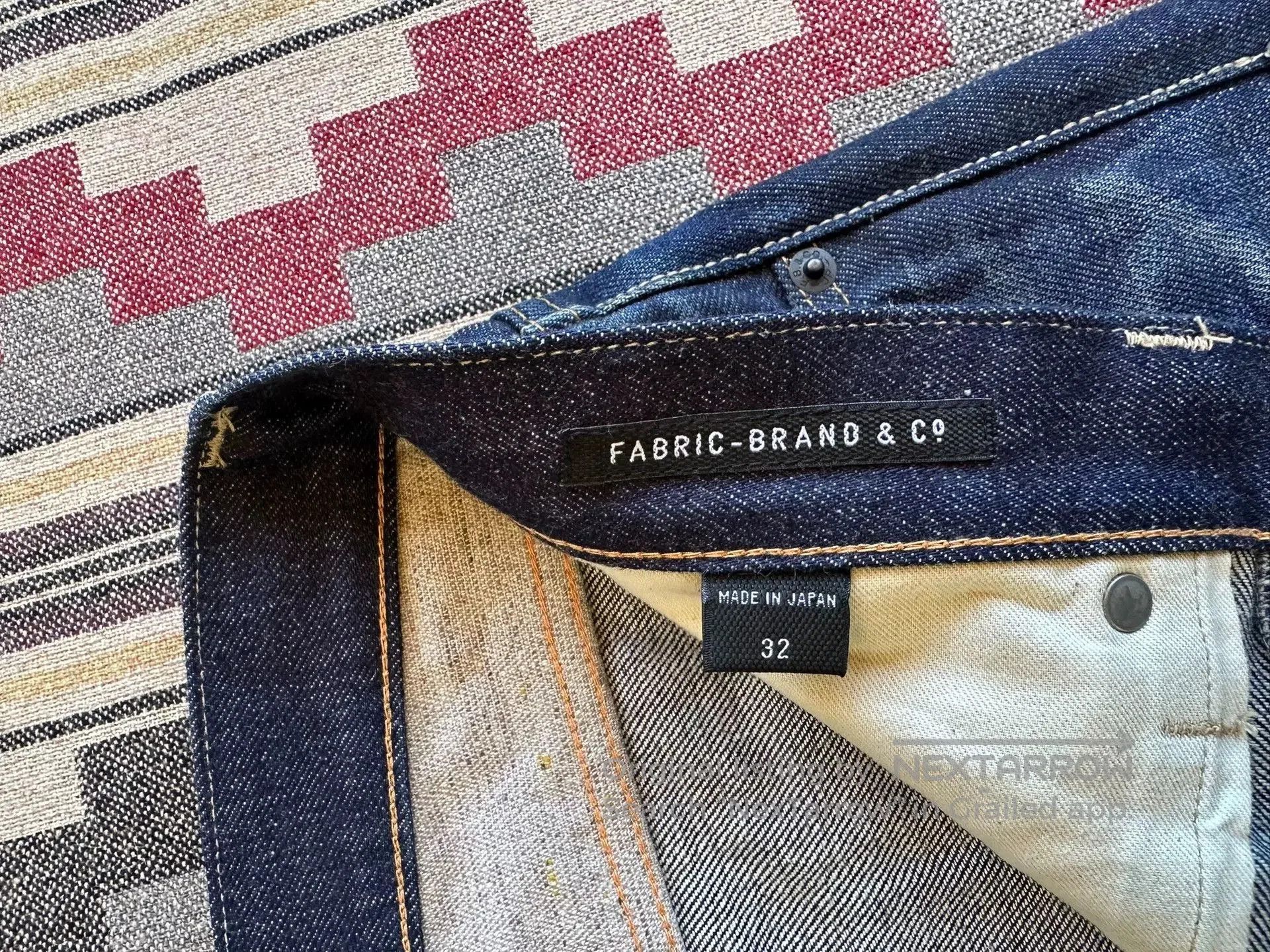 Vanquish selvage denim pants made in japan. Size US 32 / EU 48 - 6 Thumbnail