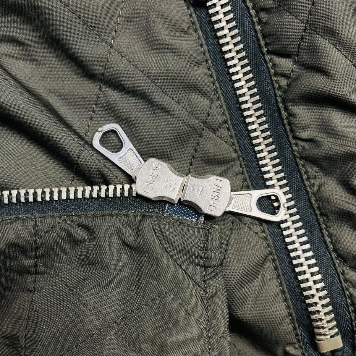 If Six Was Nine 2000s Bark Tannage - Lampo Zipps Asymetrical Jacket Size US L / EU 52-54 / 3 - 8 Thumbnail