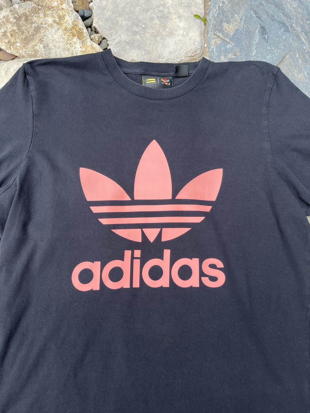 Adidas × Pharrell Adidas x Pharrell Williams big logo tee human made hiking Size US L / EU 52-54 / 3 - 3 Thumbnail
