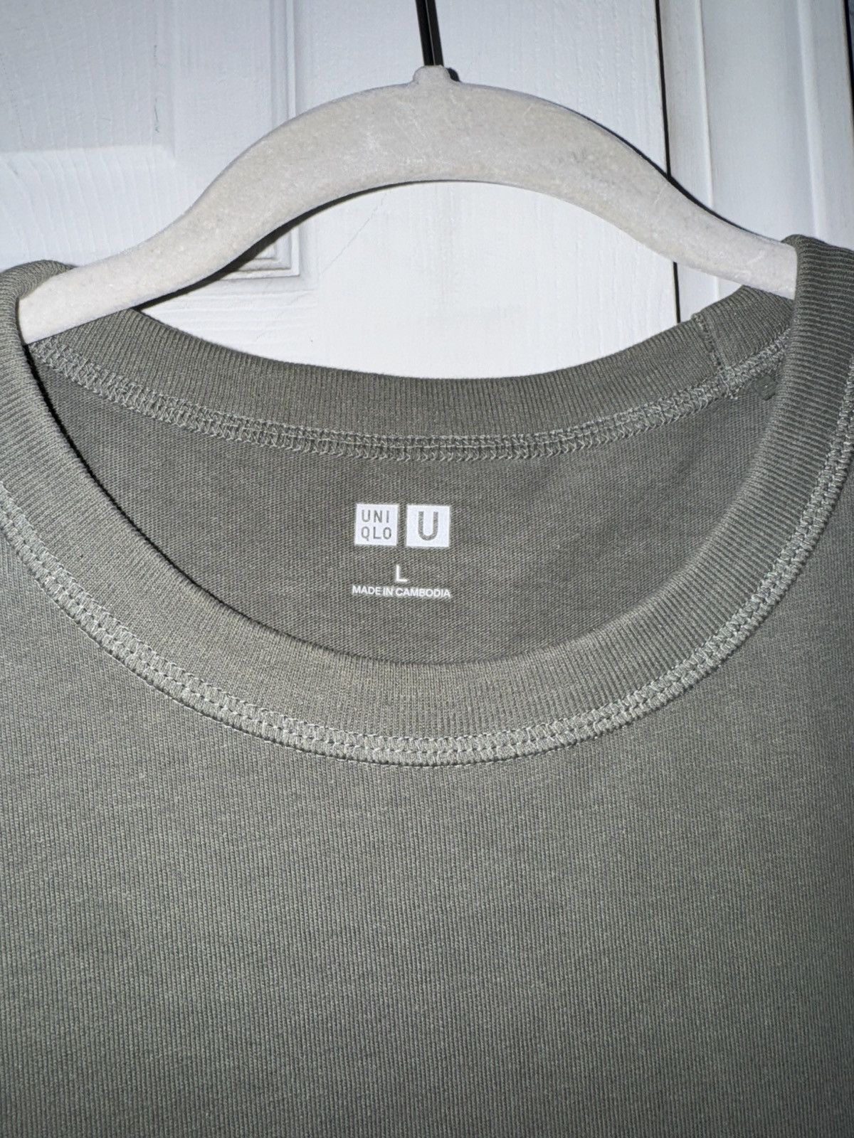 Japanese Brand × Uniqlo Uniqlo green shirt Size US L / EU 52-54 / 3 - 2 Thumbnail