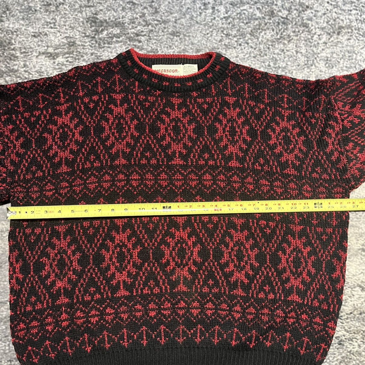 McGregor Vintage 90s McGregor Geometric Pattern Grandpa Sweater XL Size US XL / EU 56 / 4 - 6 Thumbnail