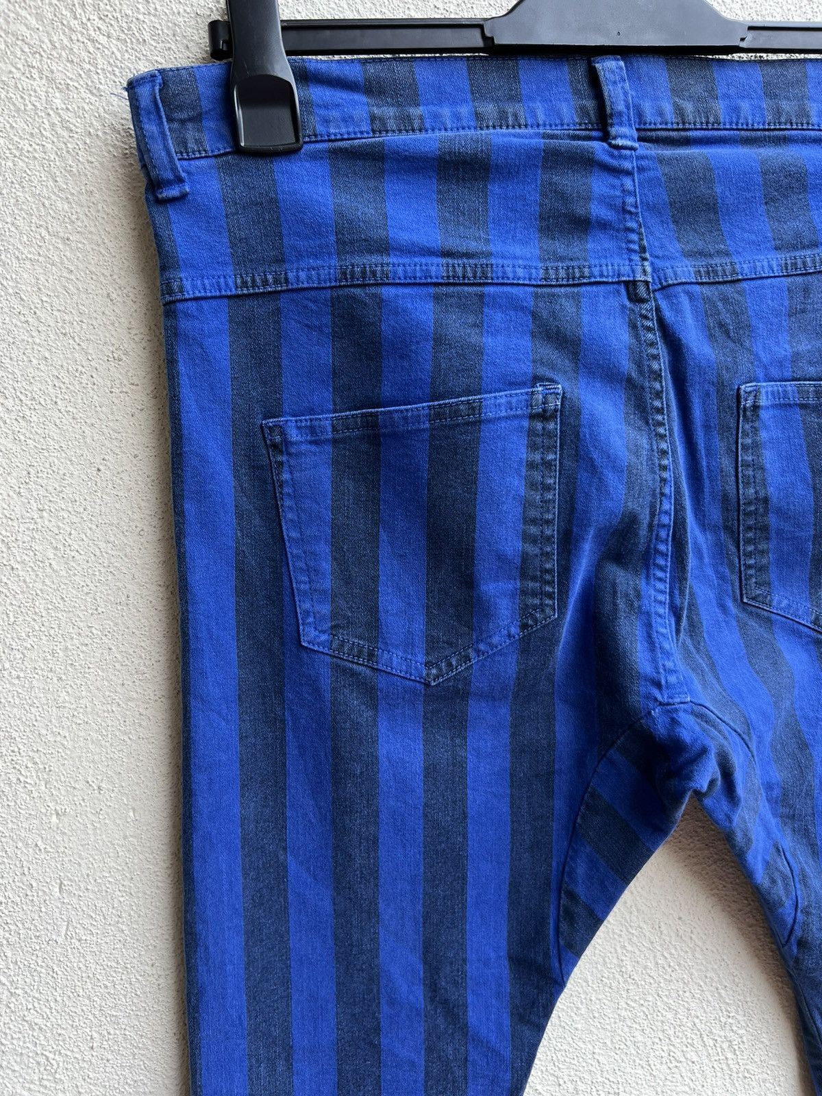 Vintage CANDY STRIPPER Japan Fade Border Striped Pant Size US 31 - 14 Thumbnail