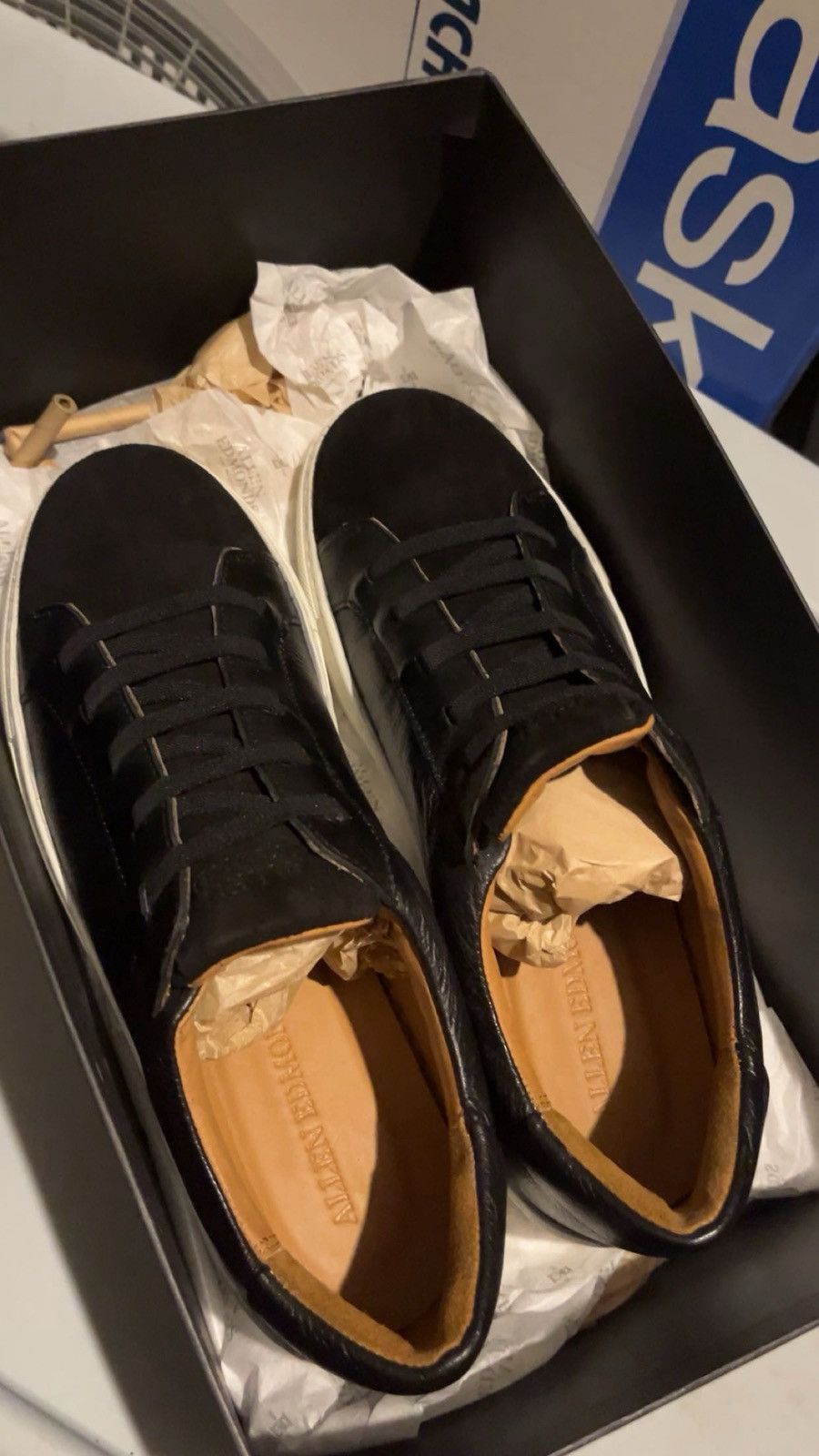 Allen Edmonds Allen Edmonds black leather shoes Size US 8.5 / EU 41-42 - 14 Thumbnail