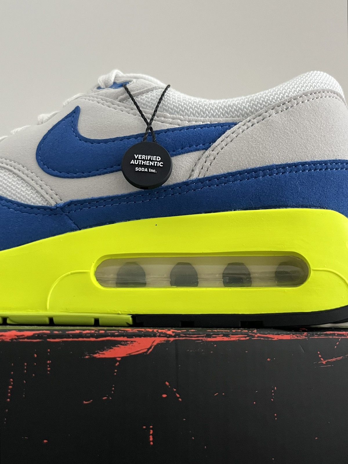 Nike Nike Air Max 1 '86 OG Big Bubble Air Max Day Royal Blue/Volt Size US 9.5 / EU 42-43 - 13 Thumbnail