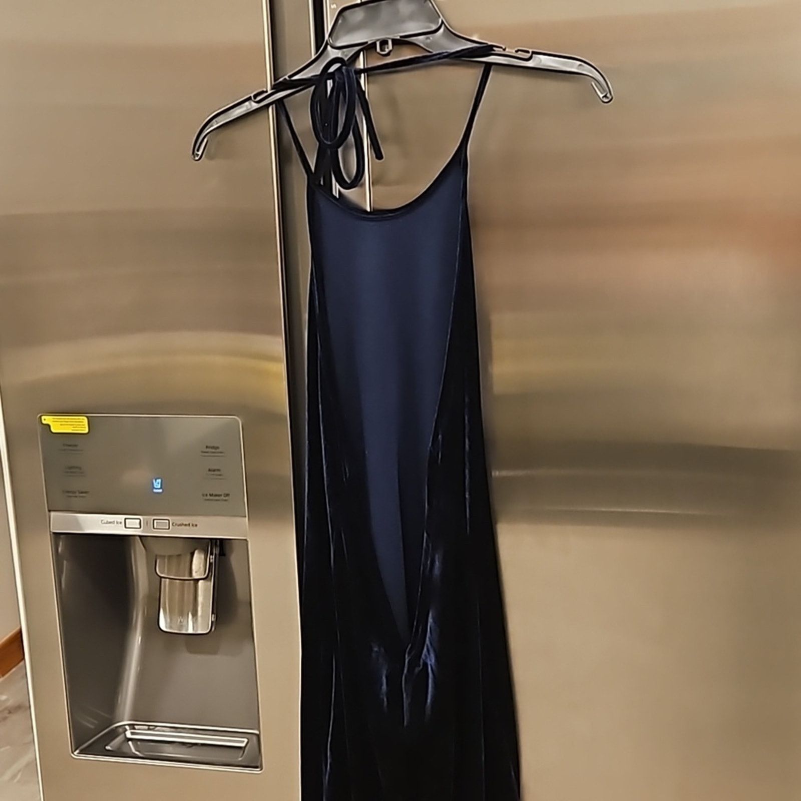 Other RAT & BOA Velvet High Neck Plunging Back Maxi Dress M NWT Size M / US 6-8 / IT 42-44 - 4 Thumbnail