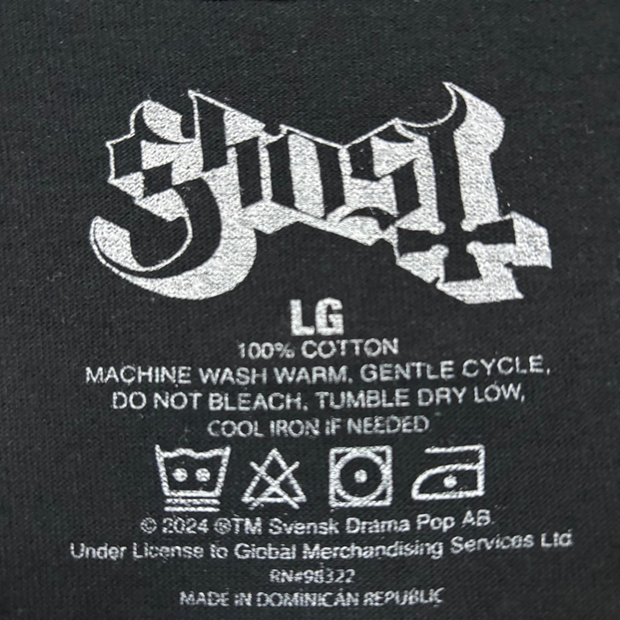 Band Tees Ghost Cardinal Copia Vampire Heavy Metal Band Tee L Size US L / EU 52-54 / 3 - 4 Thumbnail