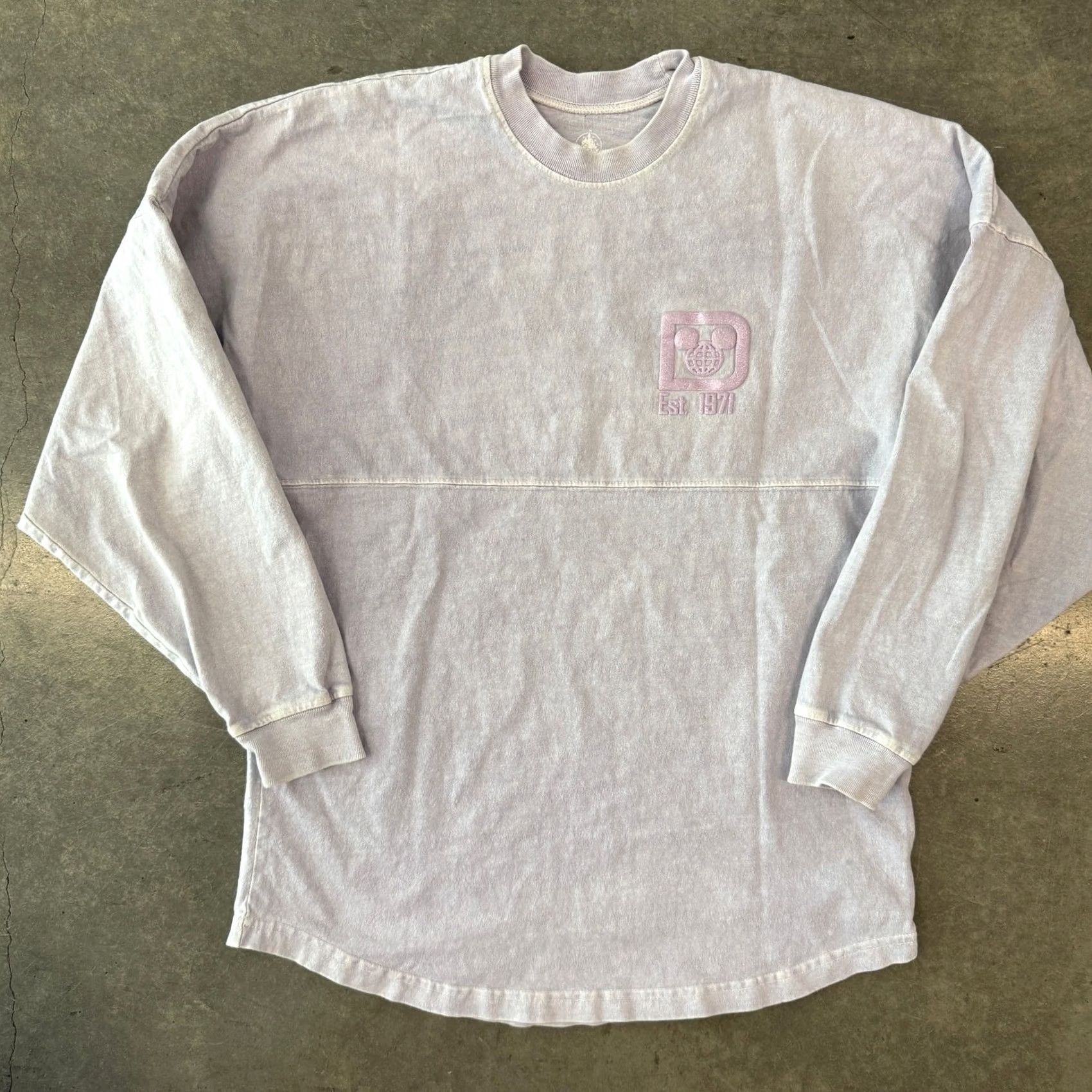 Vintage VINTAGE Y2K Light Purple Disney Spirit Jersey Walt Disney Sparkle Longsleeve XS Womens Shirt XS Purple Disney Spirit Jersey Size XS / US 0-2 / IT 36-38 - 3 Thumbnail