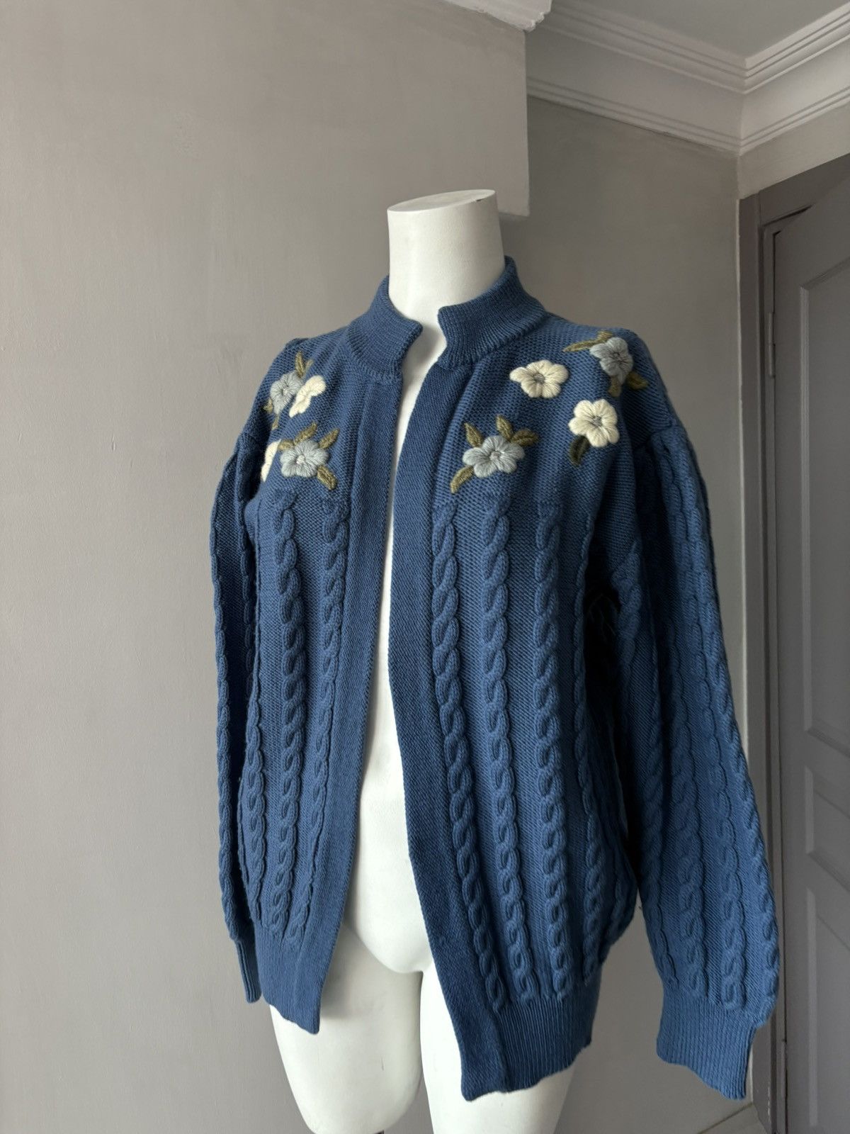 Vintage Vintage wool cardigan Size L / US 10 / IT 46 - 9 Thumbnail