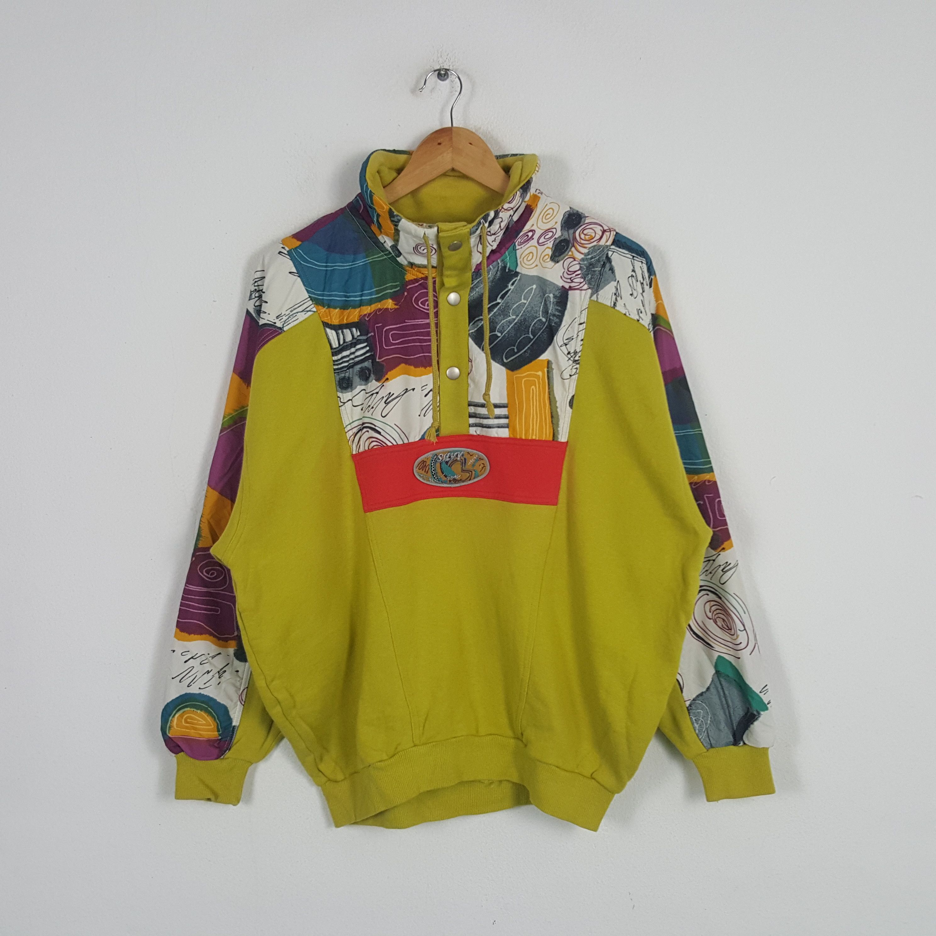 Japanese Brand × Vintage Vintage Silvy Japanese Brand Ski Style Sweatshirt Size US XL / EU 56 / 4 - 1 Thumbnail