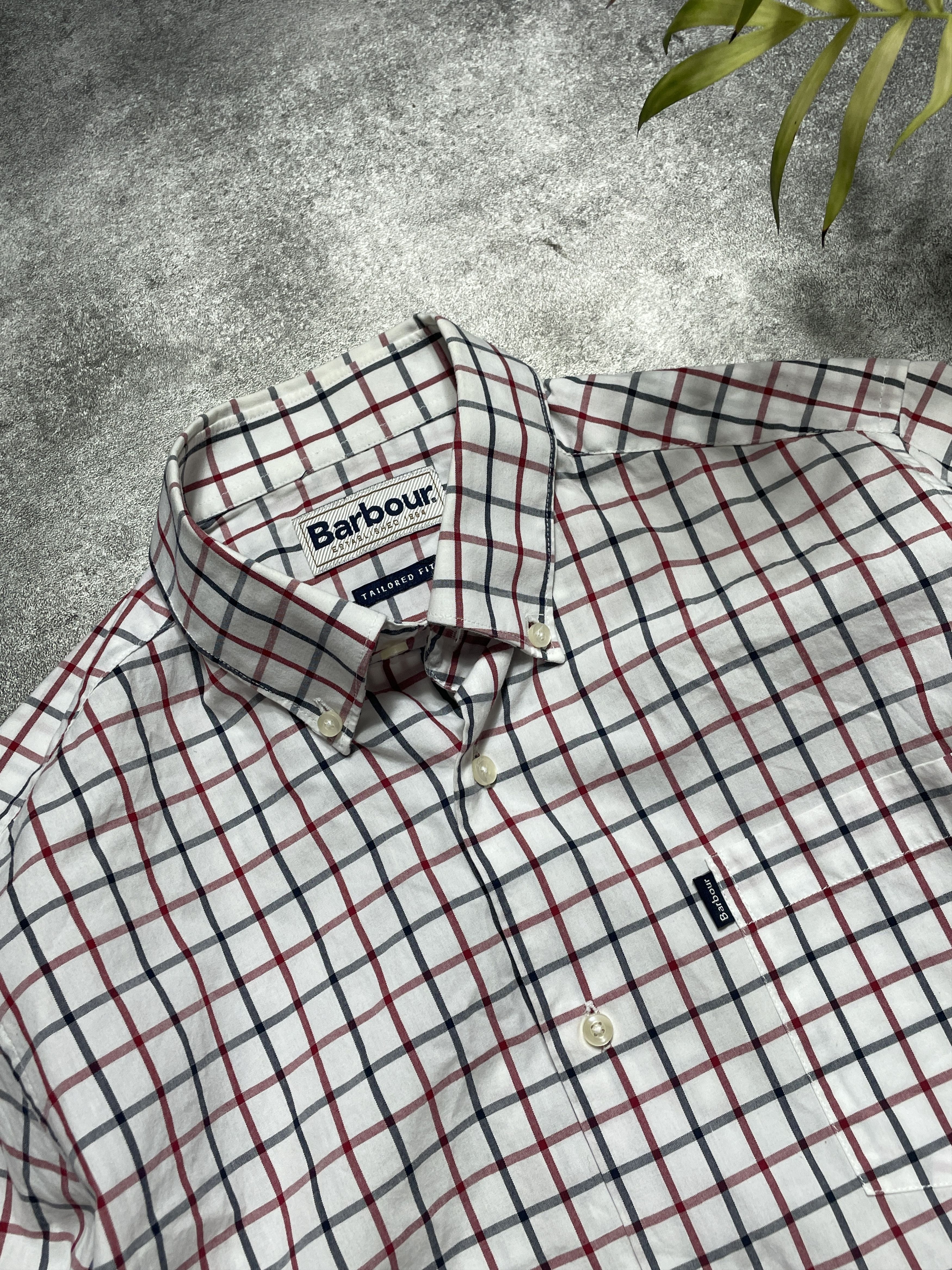 Barbour Barbour Luxury Elegant Checkered Shirt Button Up Size US S / EU 44-46 / 1 - 3 Thumbnail