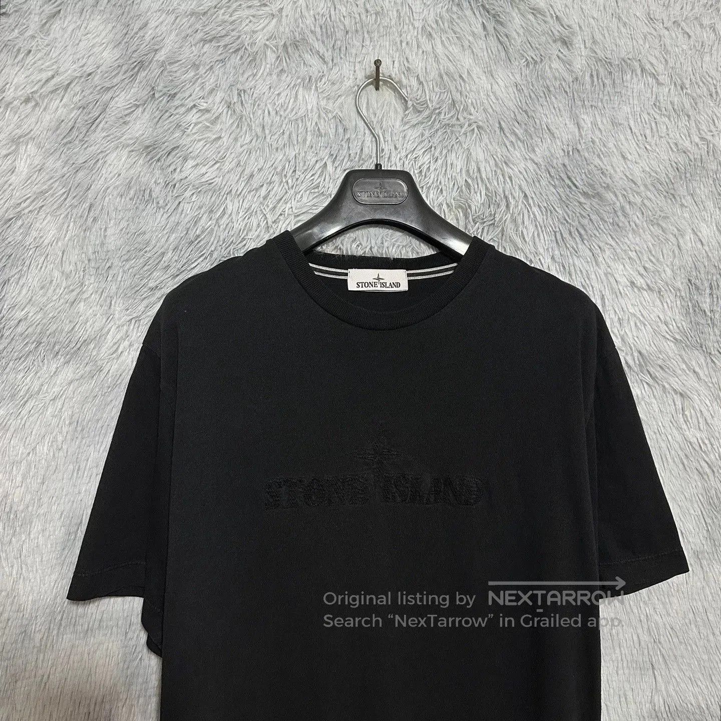 Stone Island Stone Island Embroidered Logo T-Shirt. Size US XL / EU 56 / 4 - 3 Thumbnail
