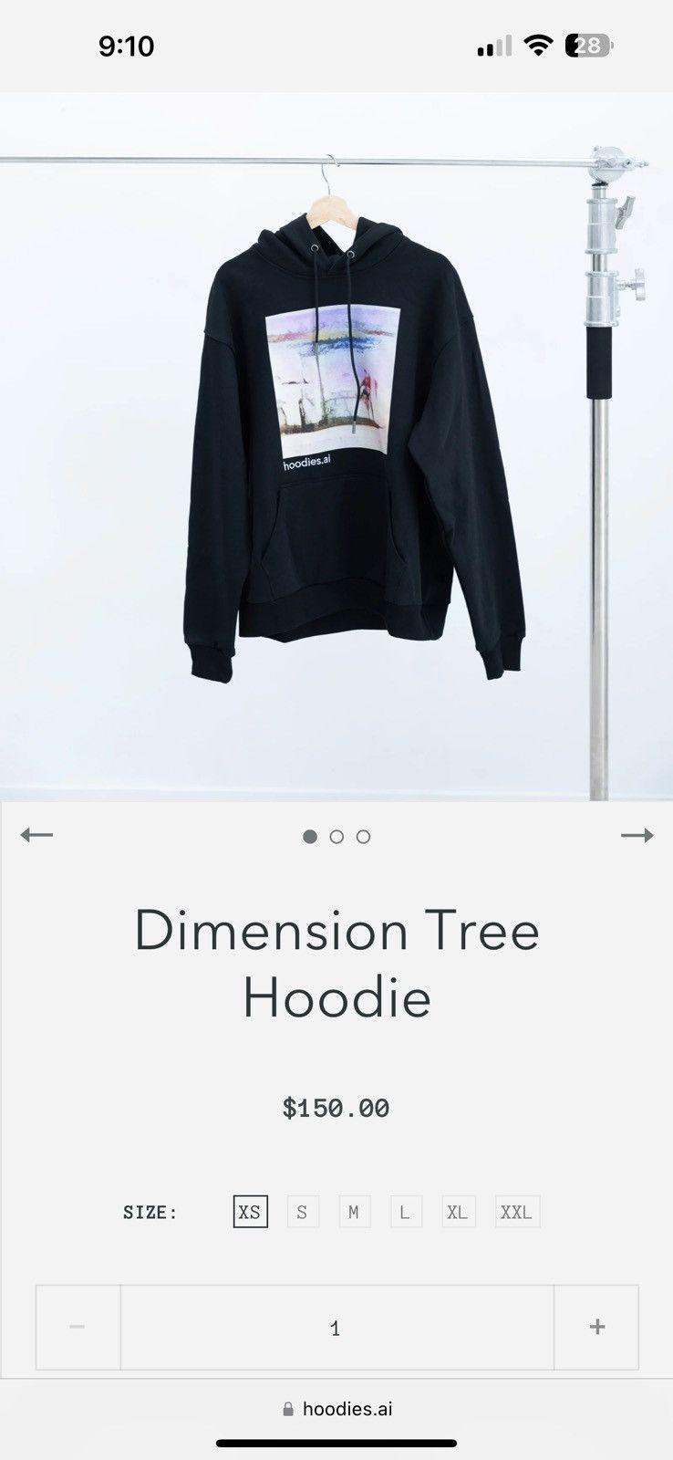 Vintage Hoodies.AI Dimension Tree Hoodie Size US XL / EU 56 / 4 - 1 Thumbnail