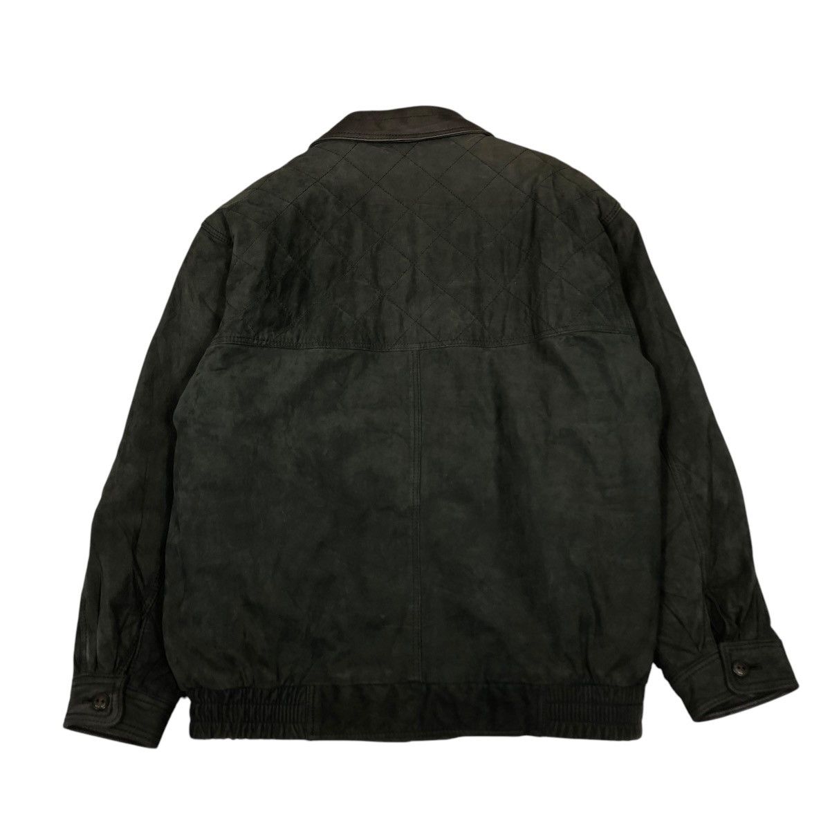 Japanese Brand 🔥VINTAGE GENUINE LEATHER JACKET STRATH ISSEY MIYAKE Size US L / EU 52-54 / 3 - 3 Thumbnail